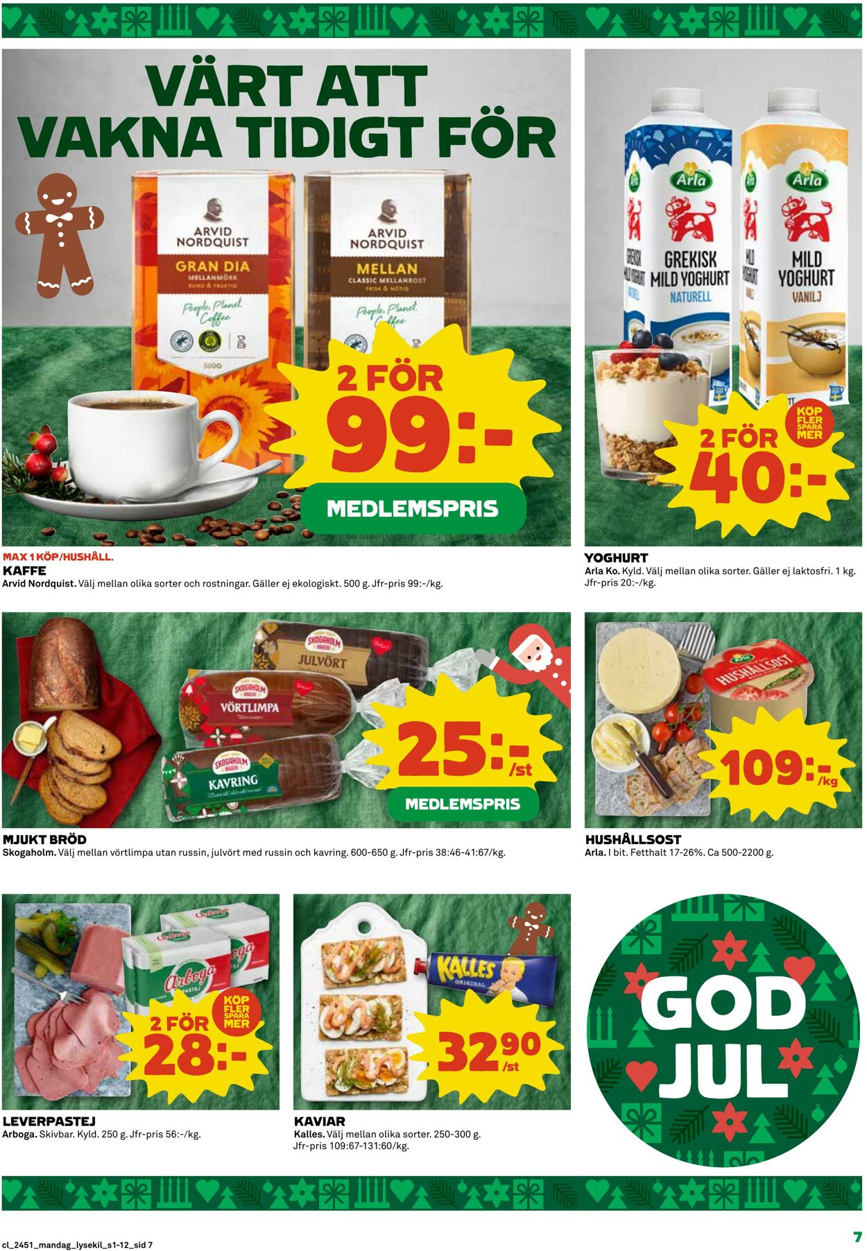 Erbjudanden Coop 16.12.2024 - 22.12.2024