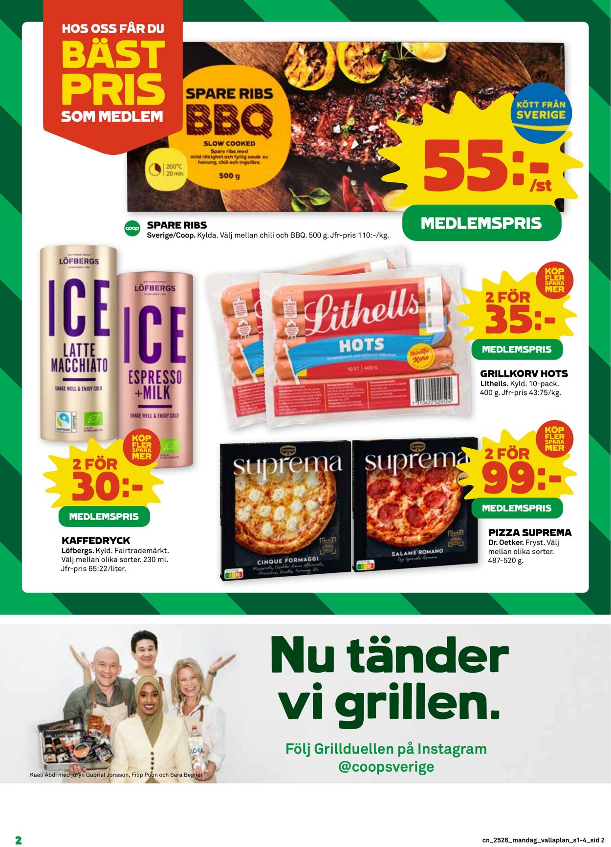 Erbjudanden Coop 23.06.2025 - 29.06.2025