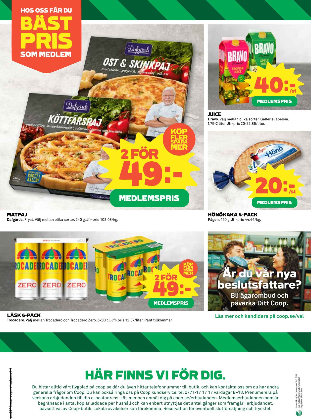 Erbjudanden Coop 06.10.2025 - 12.10.2025