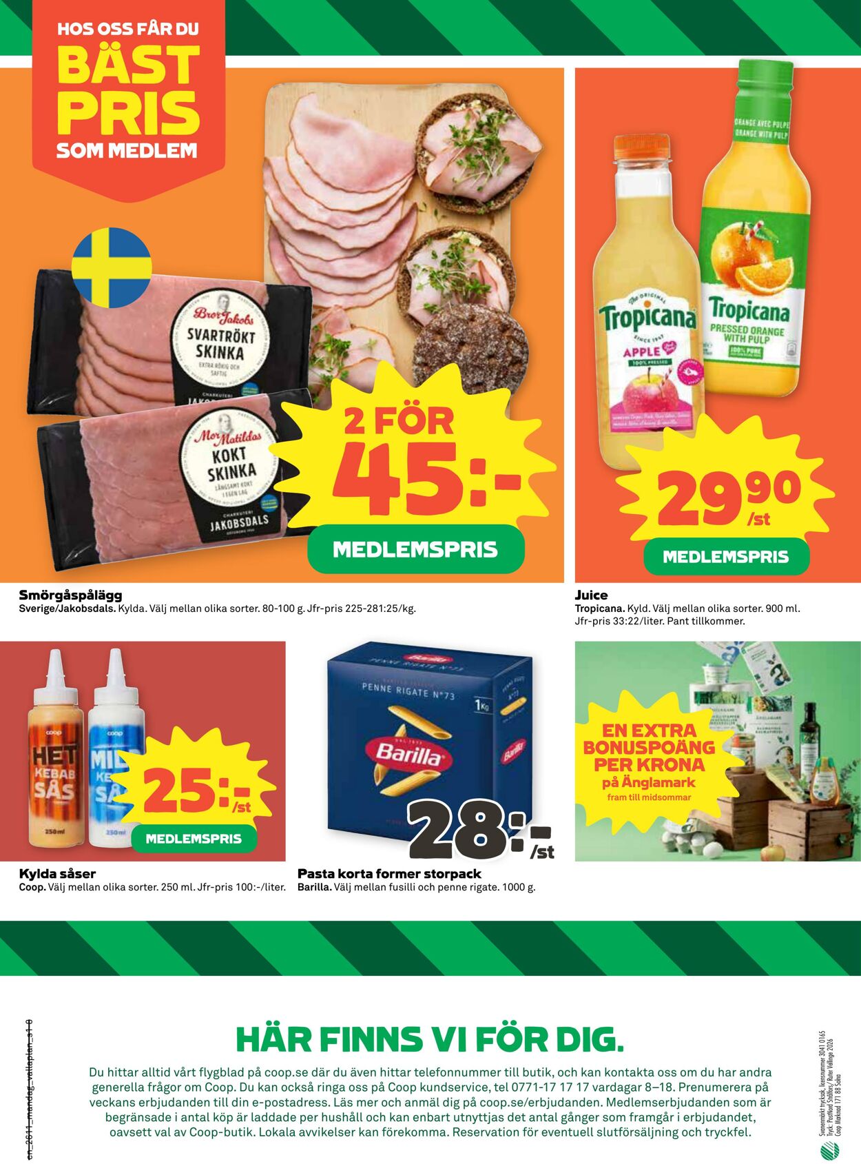 Erbjudanden Coop 09.03.2026 - 15.03.2026