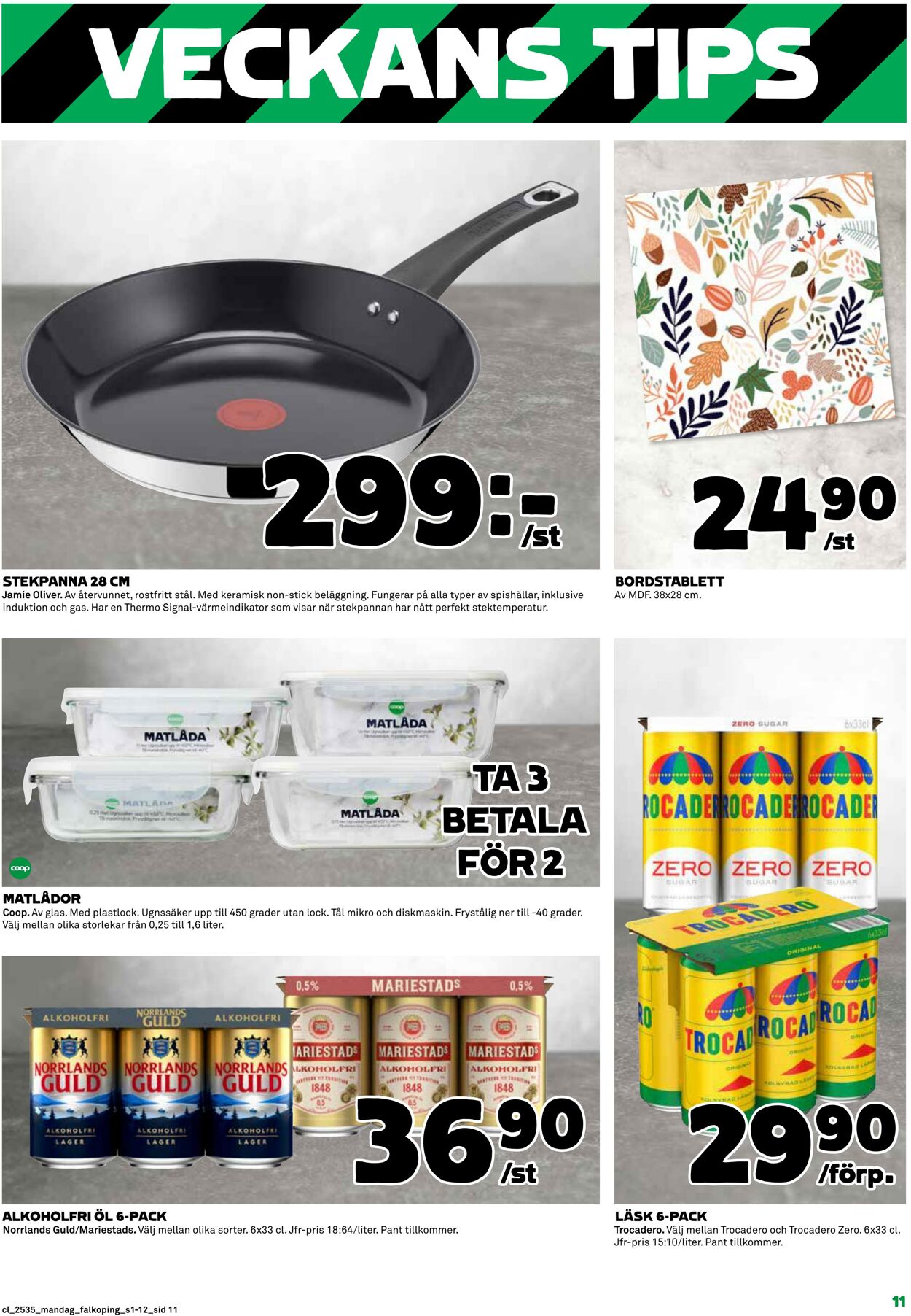 Erbjudanden Coop 25.08.2025 - 31.08.2025