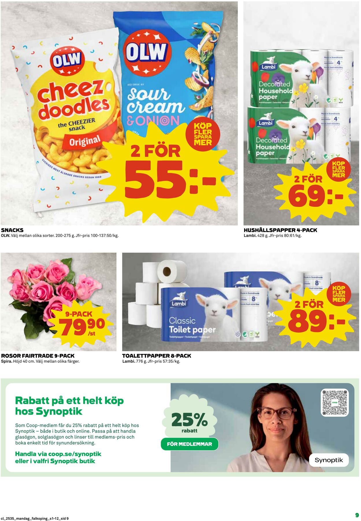 Erbjudanden Coop 25.08.2025 - 31.08.2025