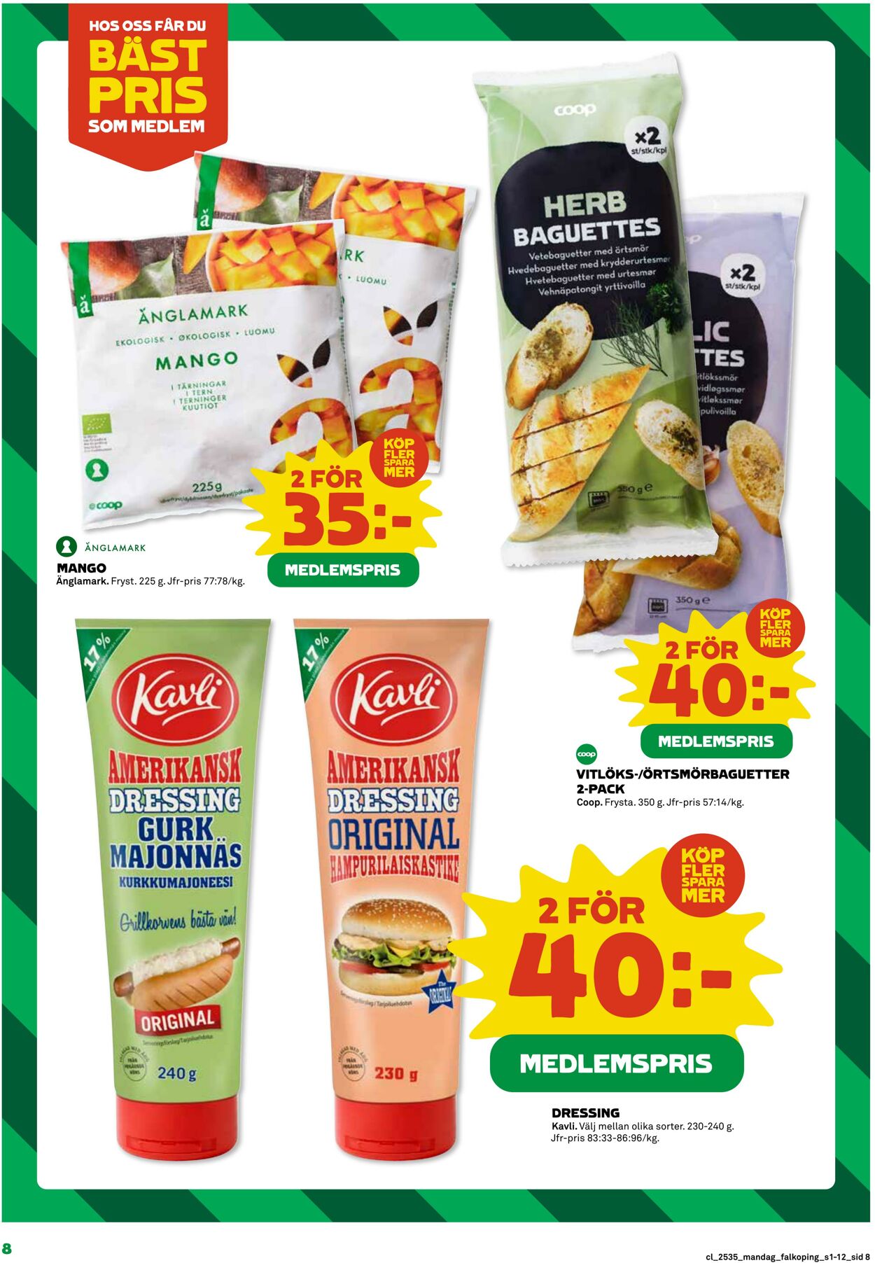 Erbjudanden Coop 25.08.2025 - 31.08.2025