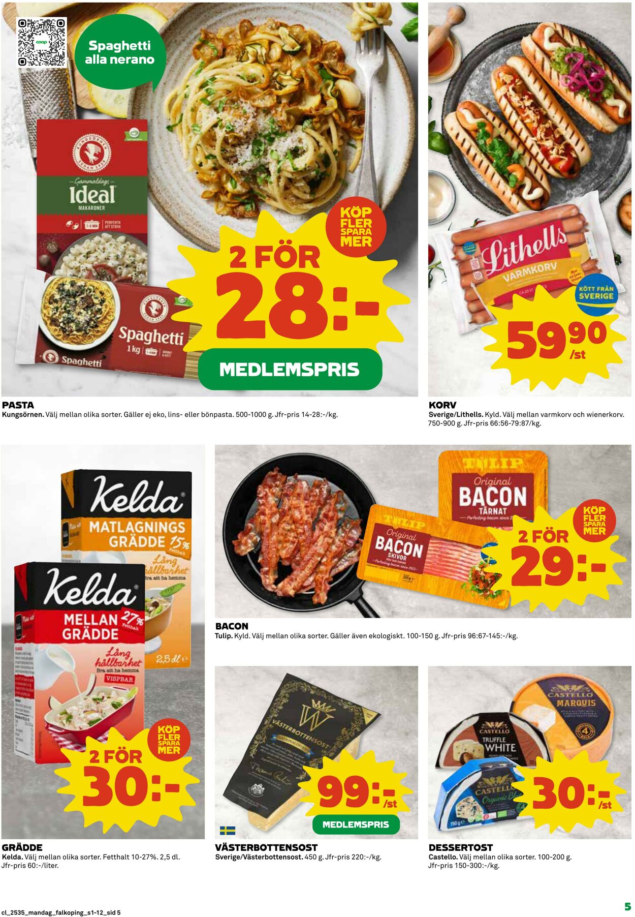 Erbjudanden Coop 25.08.2025 - 31.08.2025
