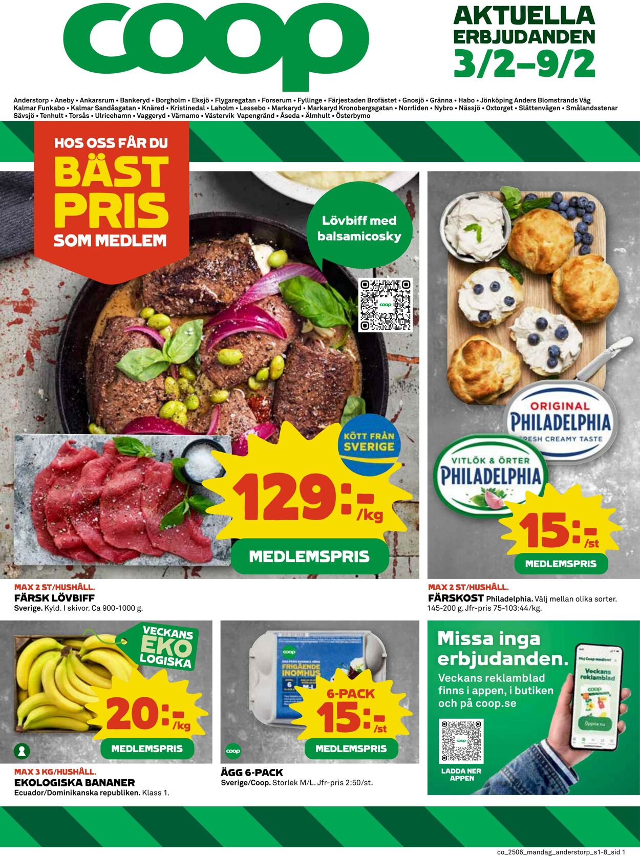 Erbjudanden Coop 03.02.2025 - 09.02.2025