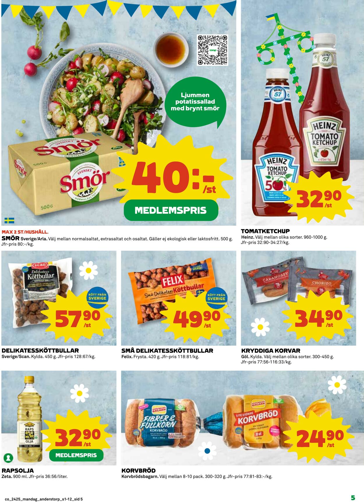 Erbjudanden Coop 17.06.2024 - 23.06.2024