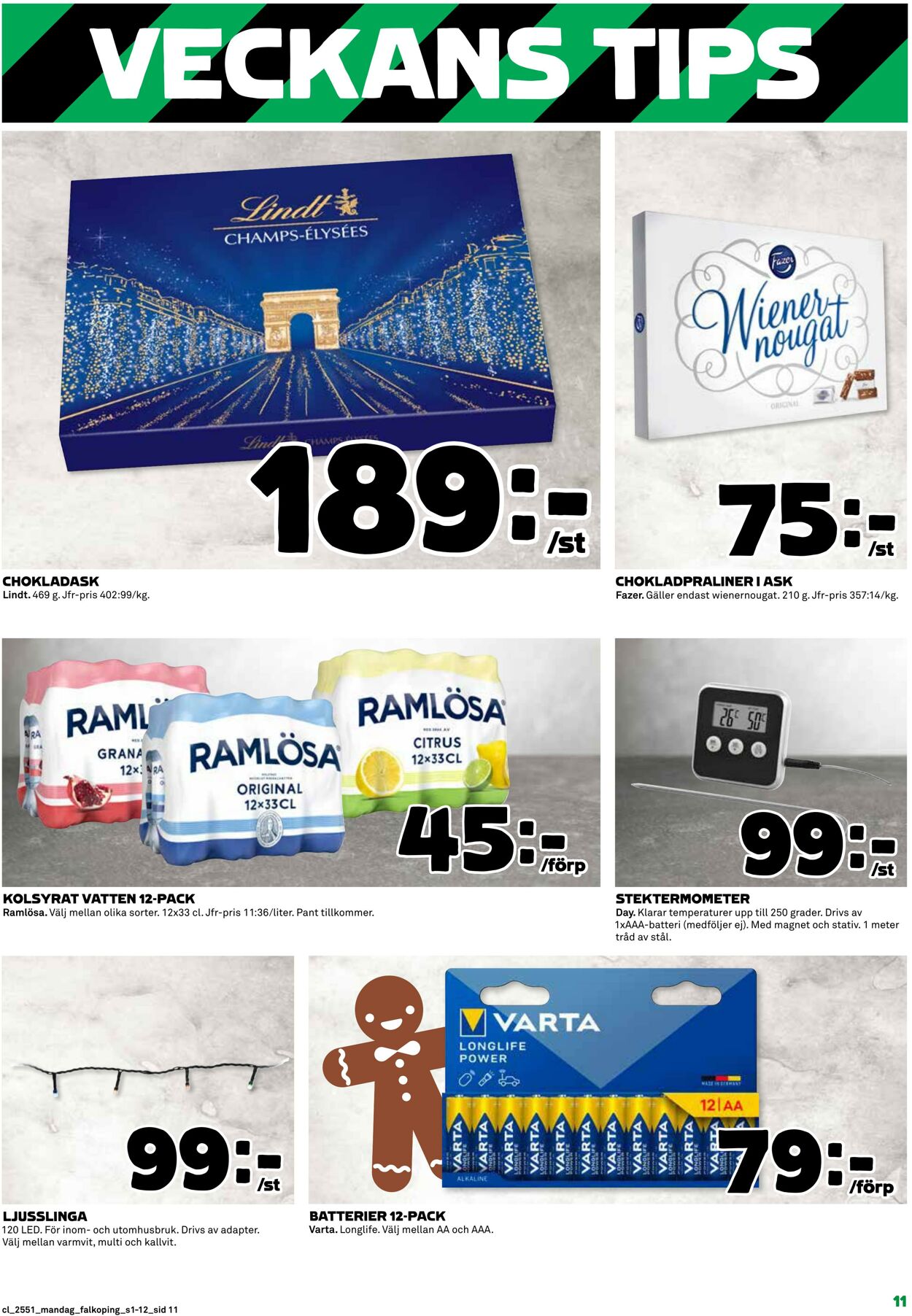 Erbjudanden Coop 22.12.2025 - 28.12.2025