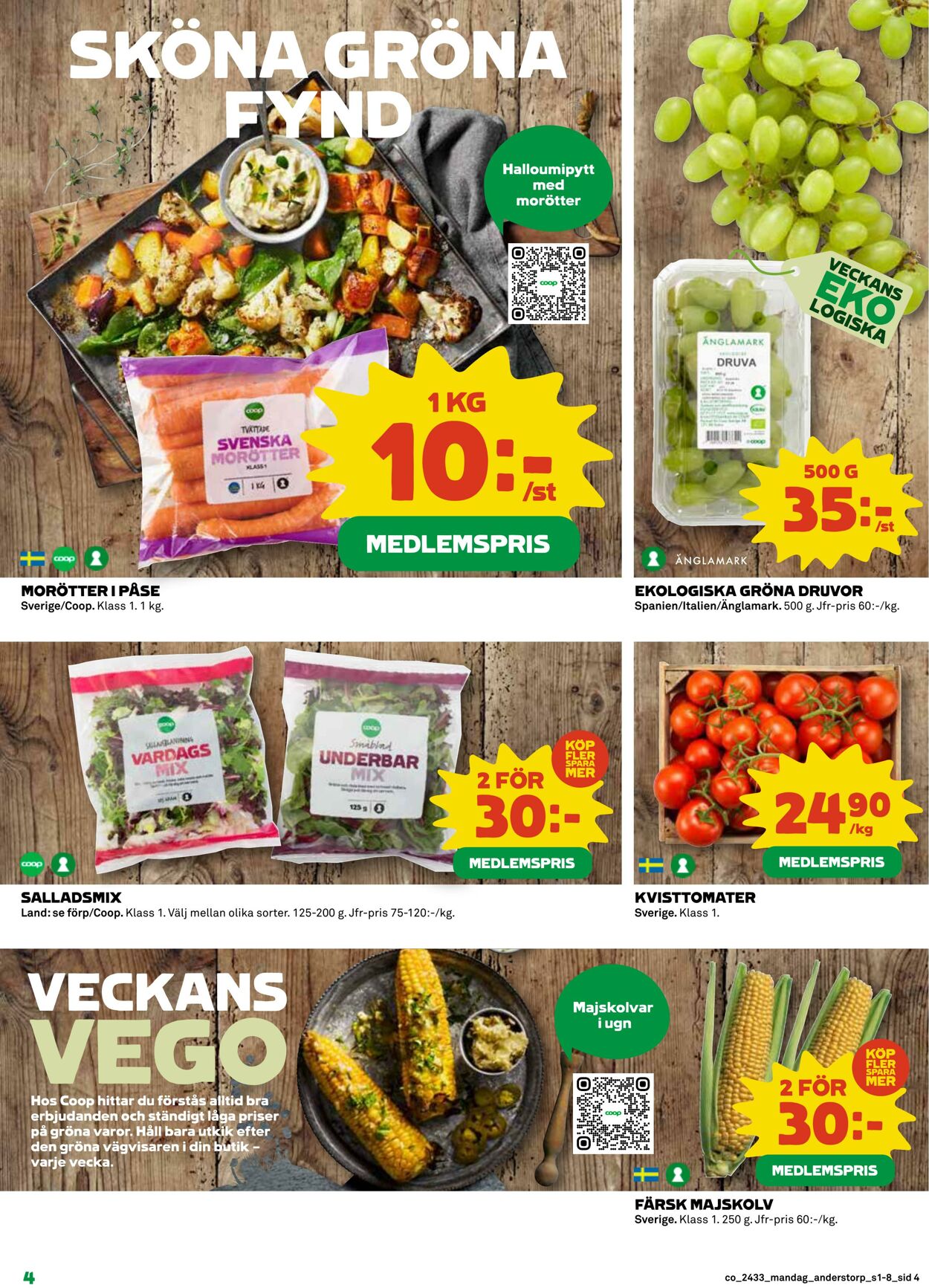 Erbjudanden Coop 12.08.2024 - 18.08.2024