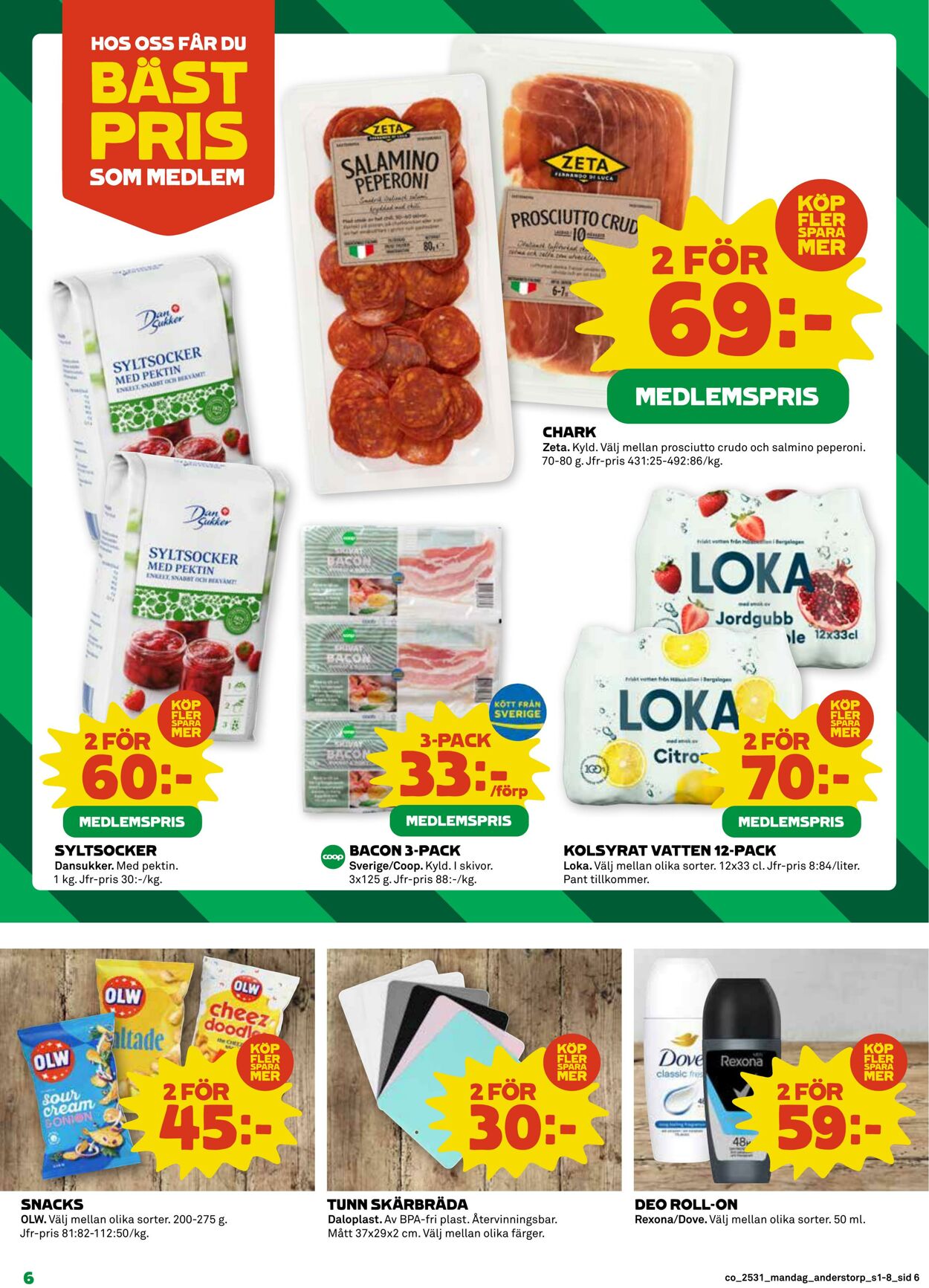 Erbjudanden Coop 28.07.2025 - 03.08.2025