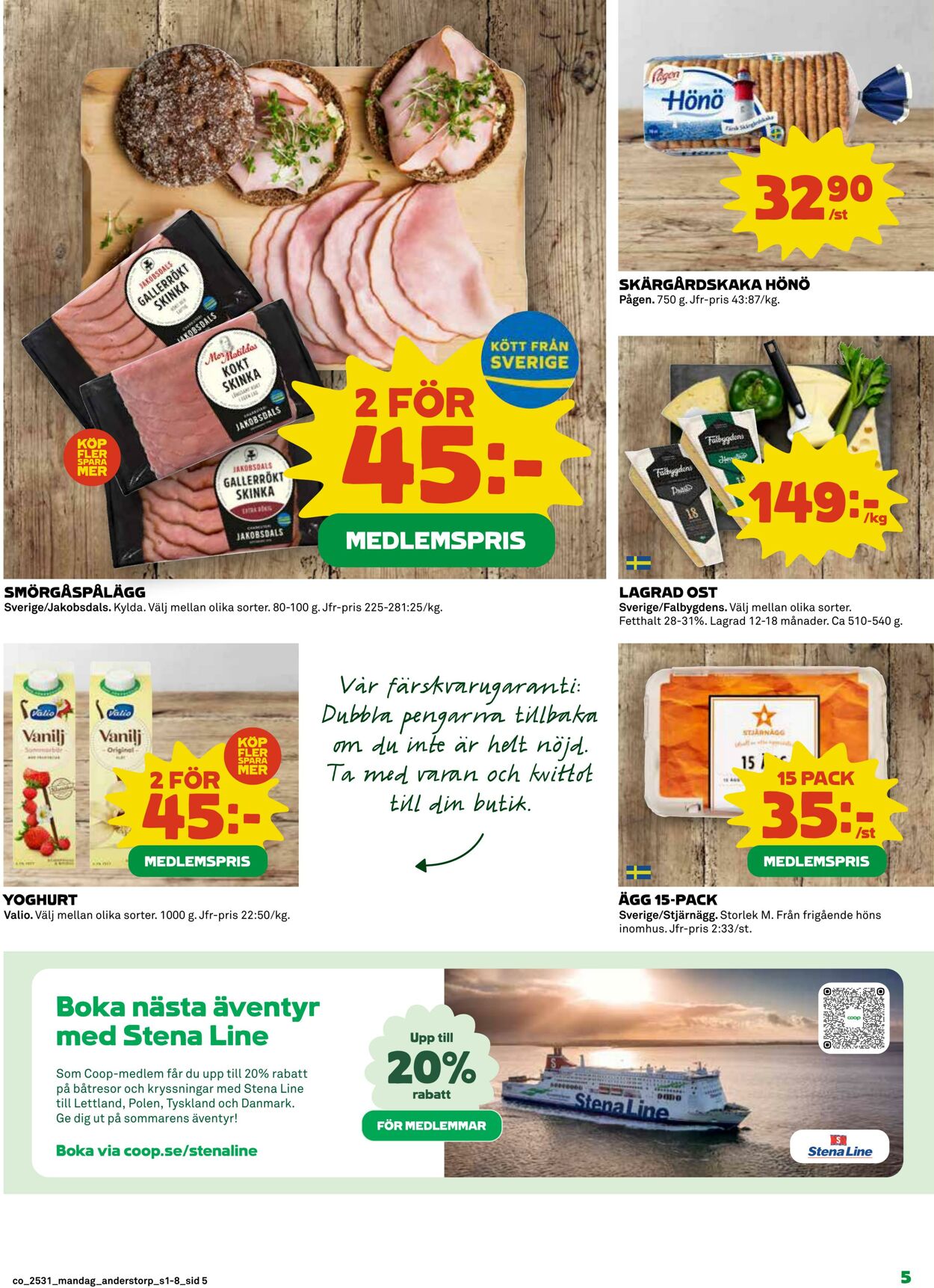 Erbjudanden Coop 28.07.2025 - 03.08.2025
