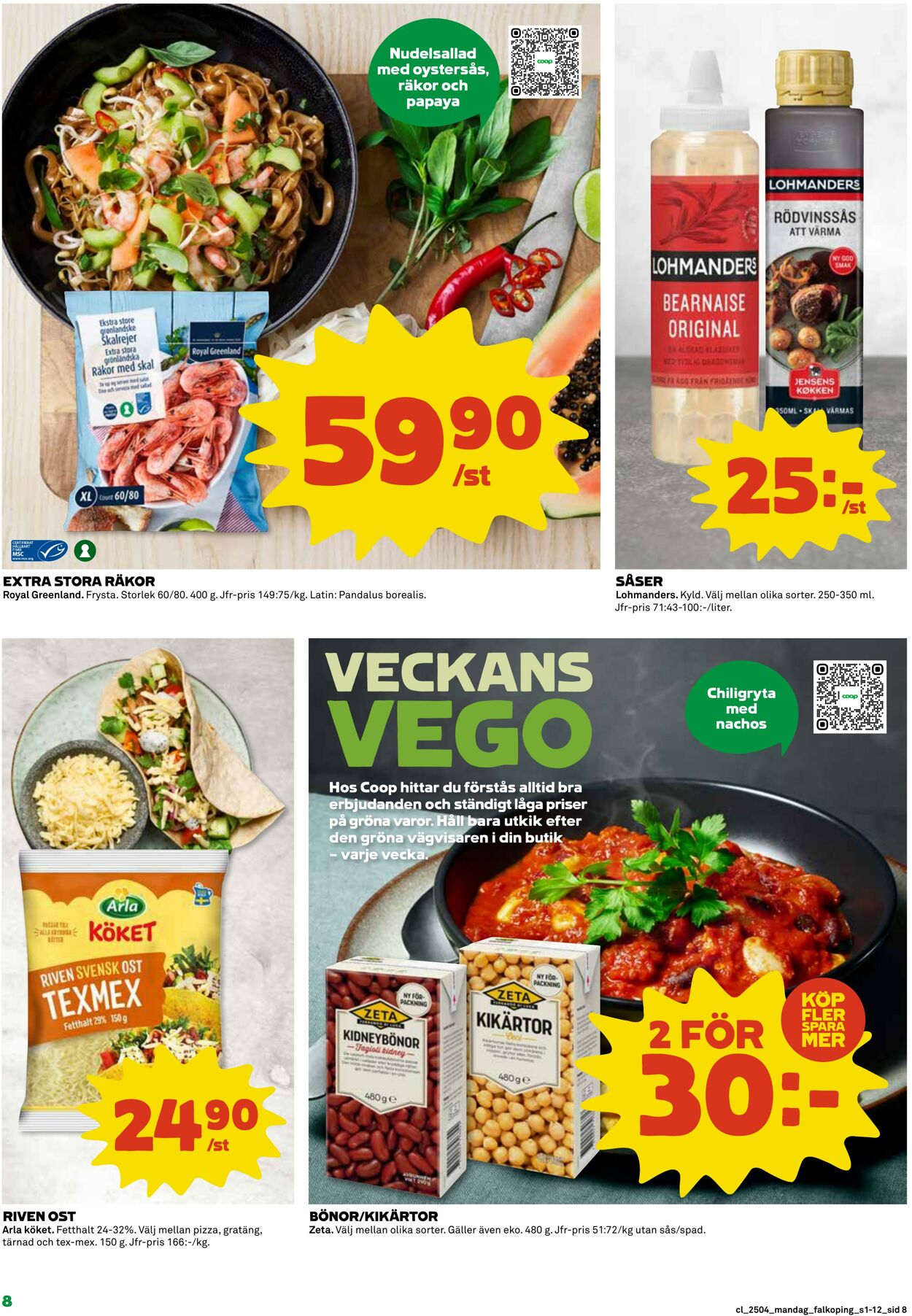 Erbjudanden Coop 20.01.2025 - 26.01.2025