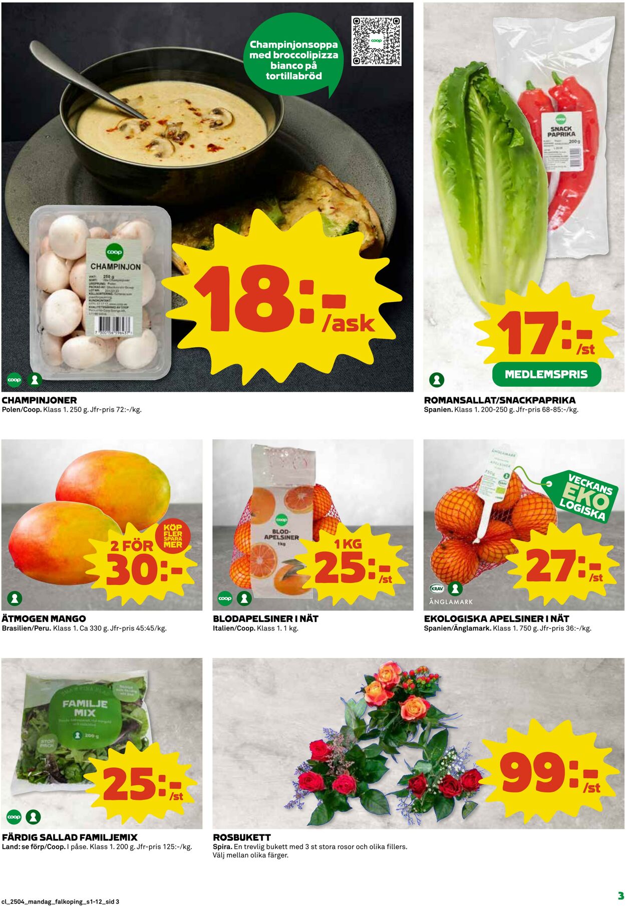 Erbjudanden Coop 20.01.2025 - 26.01.2025