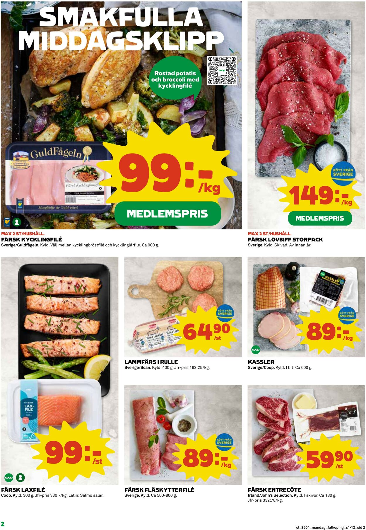 Erbjudanden Coop 20.01.2025 - 26.01.2025