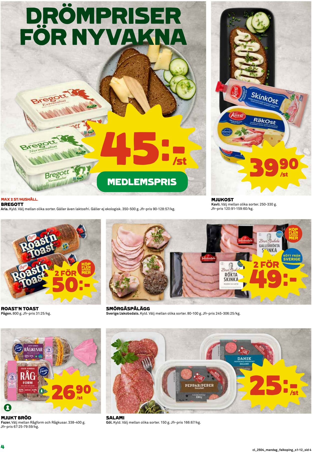 Erbjudanden Coop 20.01.2025 - 26.01.2025