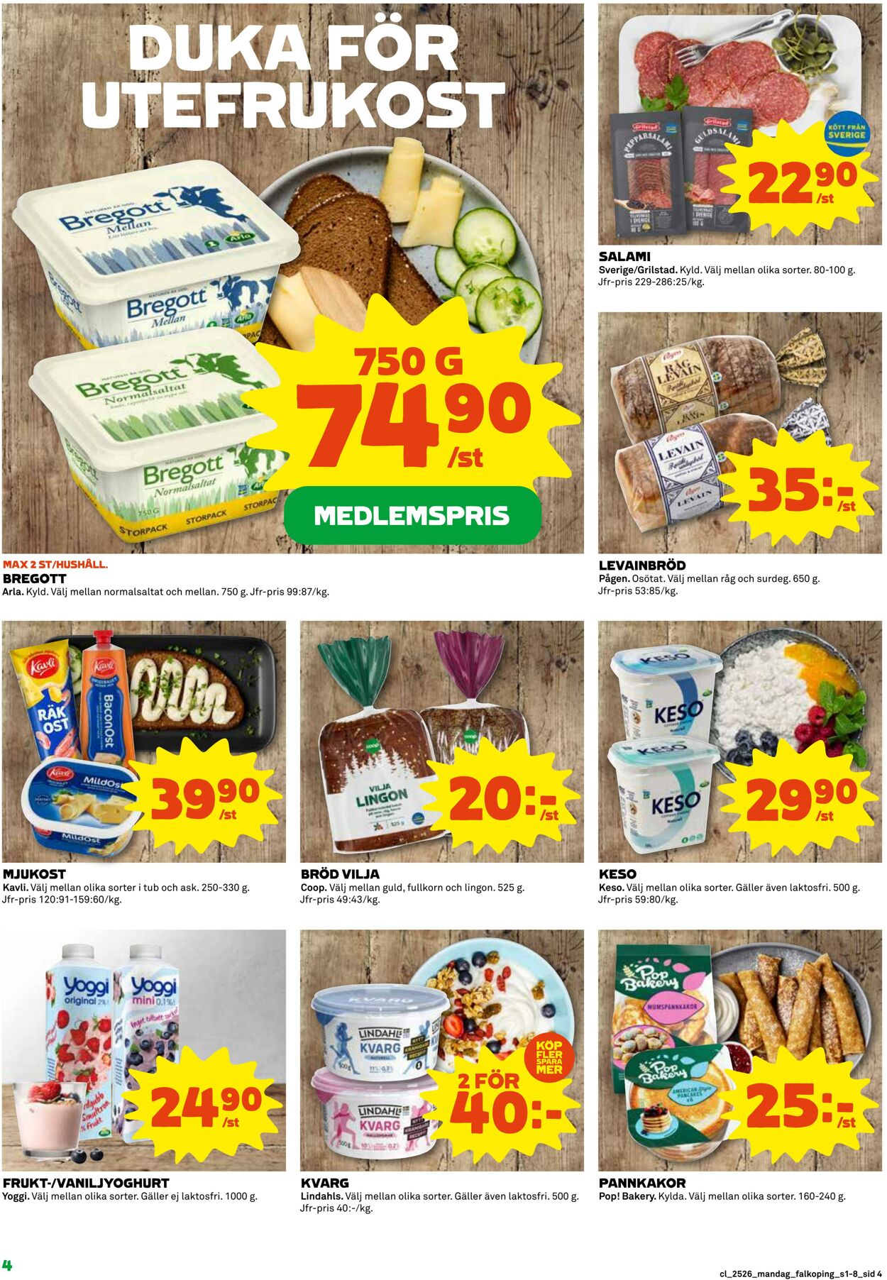 Erbjudanden Coop 23.06.2025 - 29.06.2025