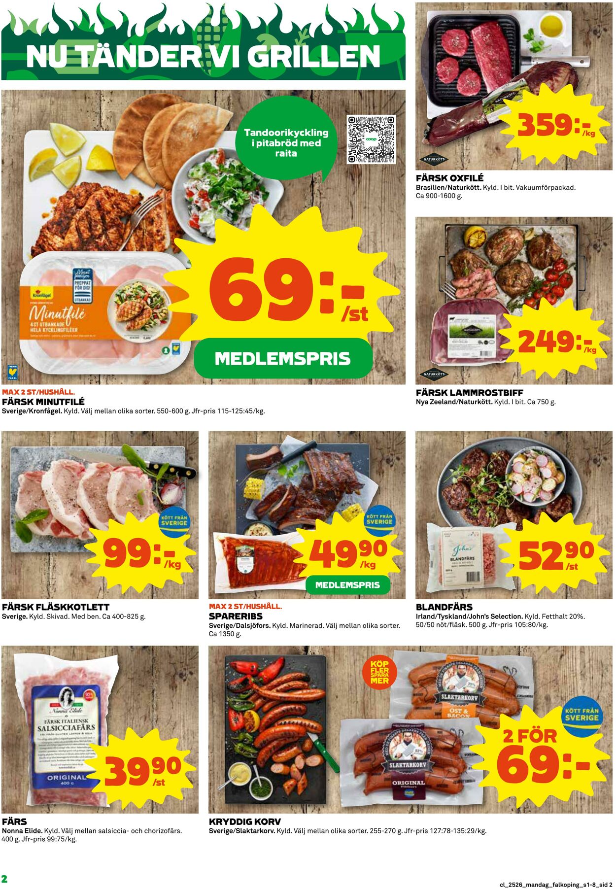 Erbjudanden Coop 23.06.2025 - 29.06.2025