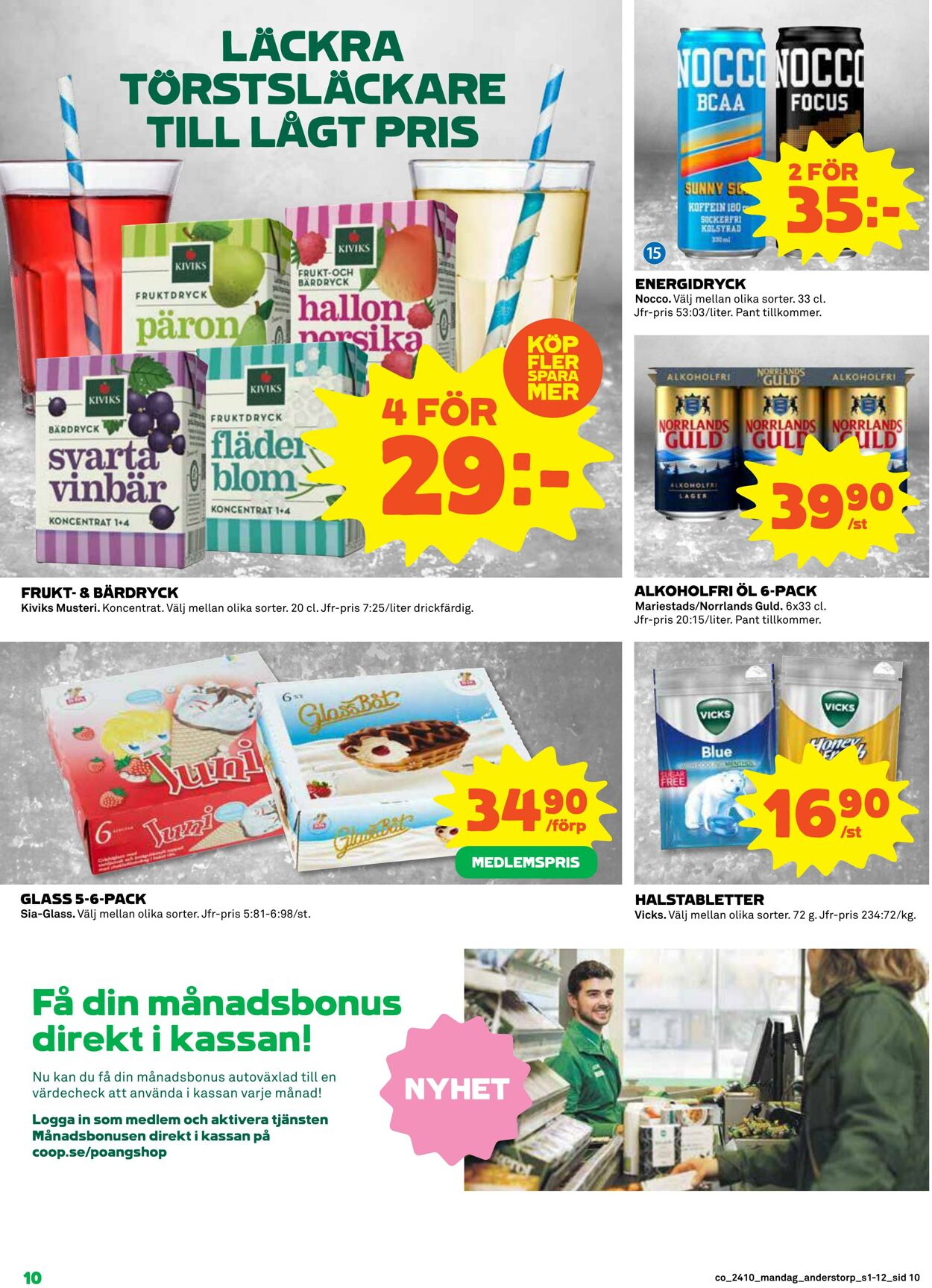 Erbjudanden Coop 04.03.2024 - 10.03.2024