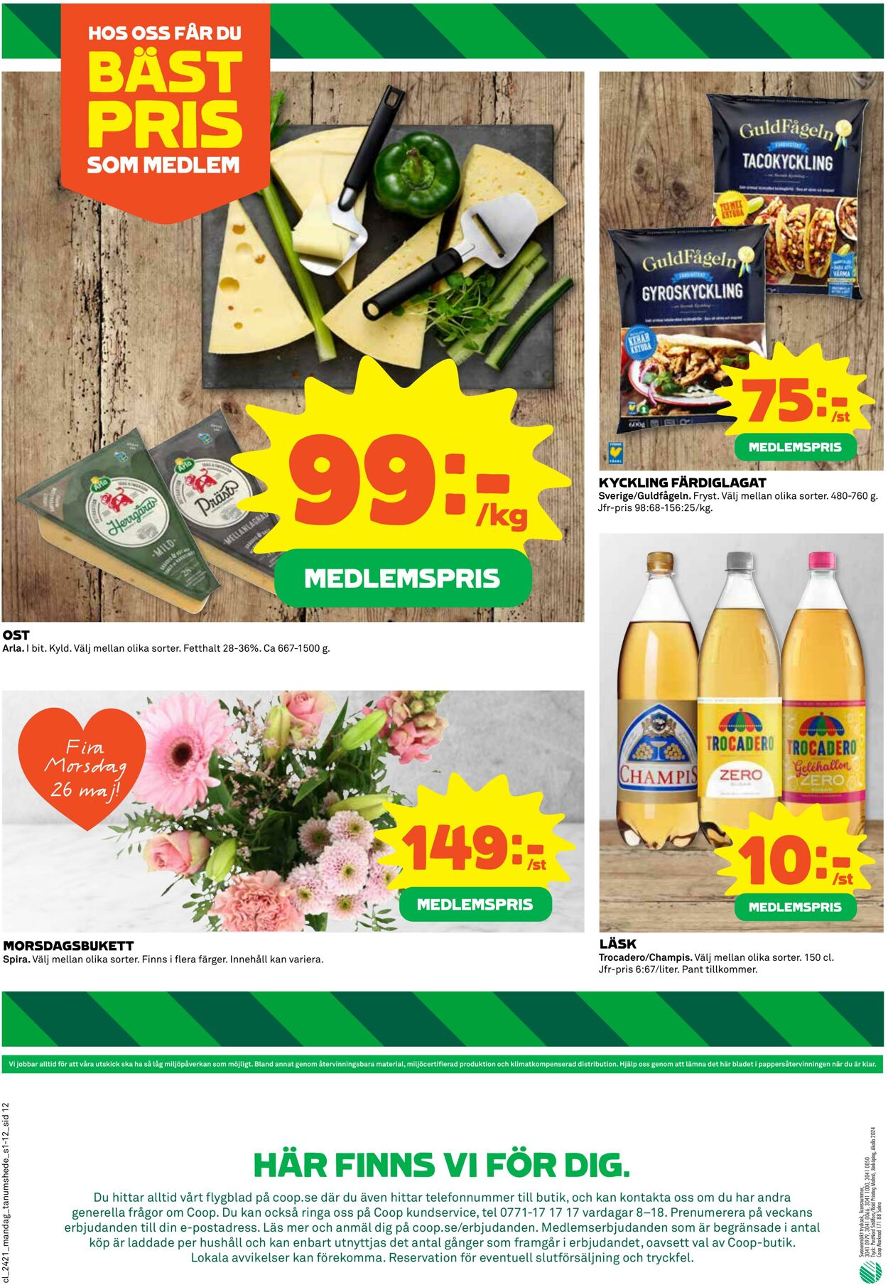 Erbjudanden Coop 20.05.2024 - 26.05.2024