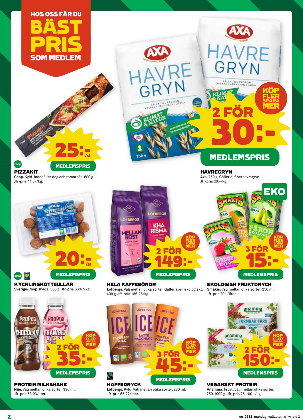 Erbjudanden Coop 04.08.2025 - 10.08.2025