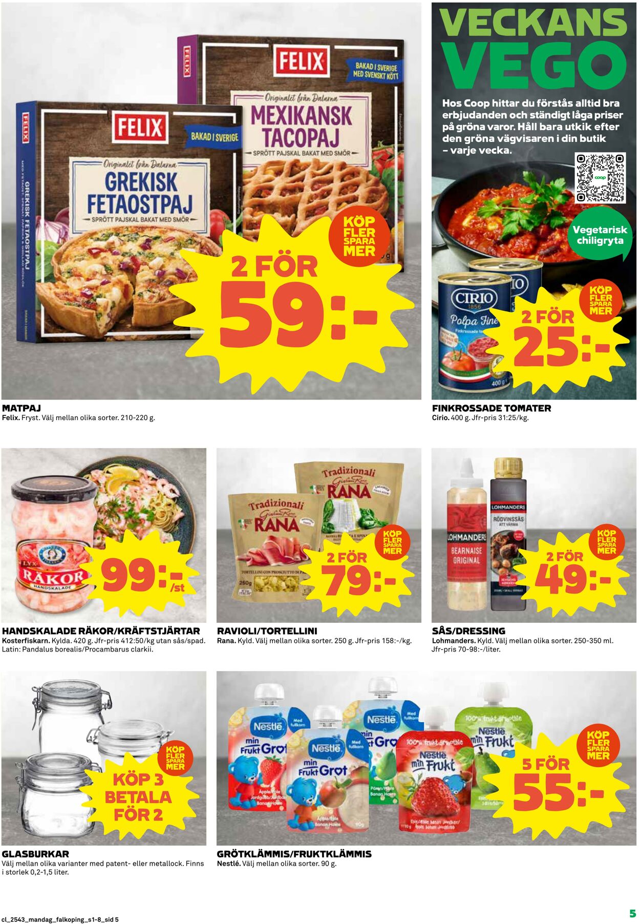 Erbjudanden Coop 20.10.2025 - 26.10.2025