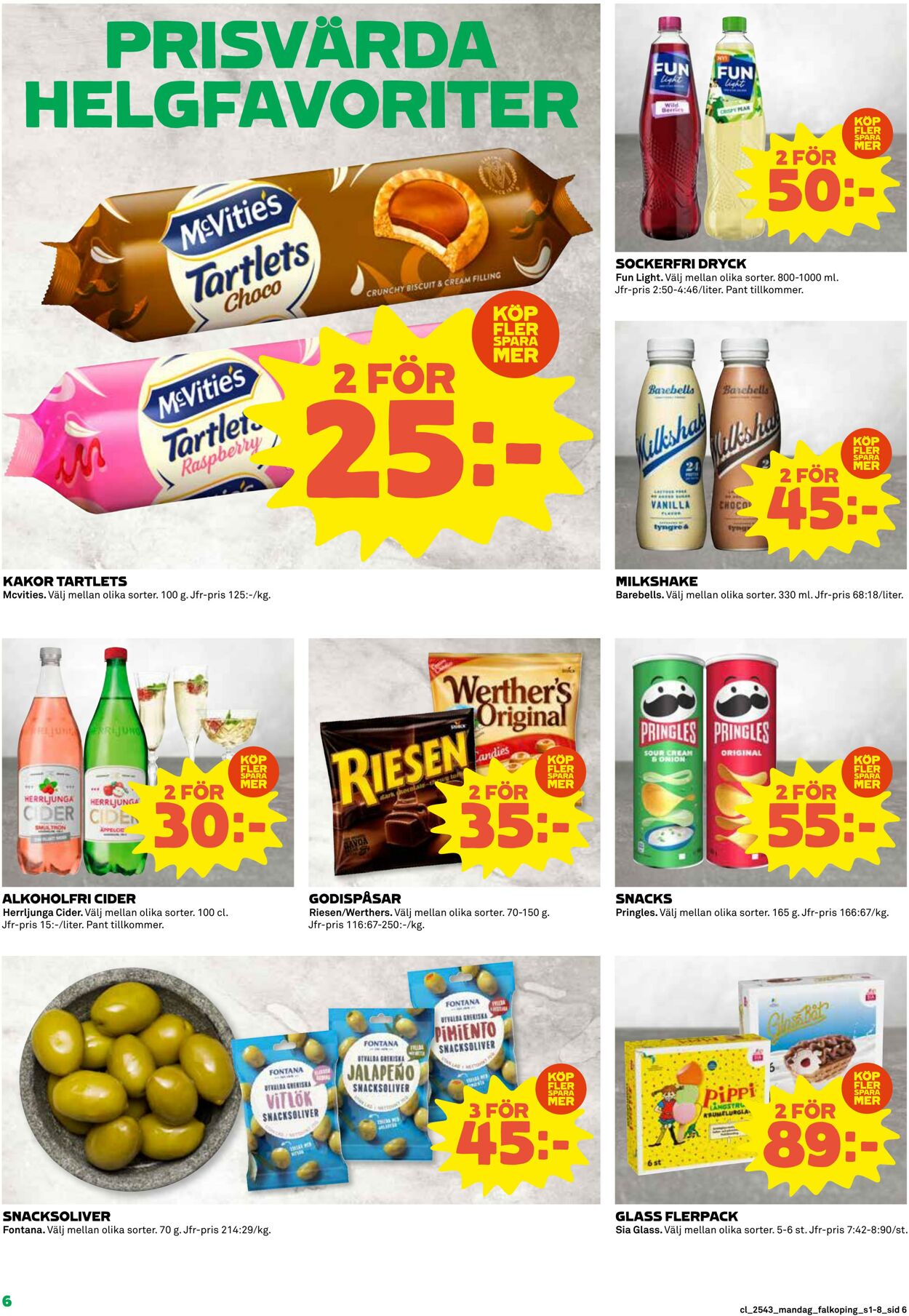 Erbjudanden Coop 20.10.2025 - 26.10.2025