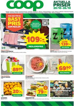 Erbjudanden Coop 20.10.2025 - 26.10.2025