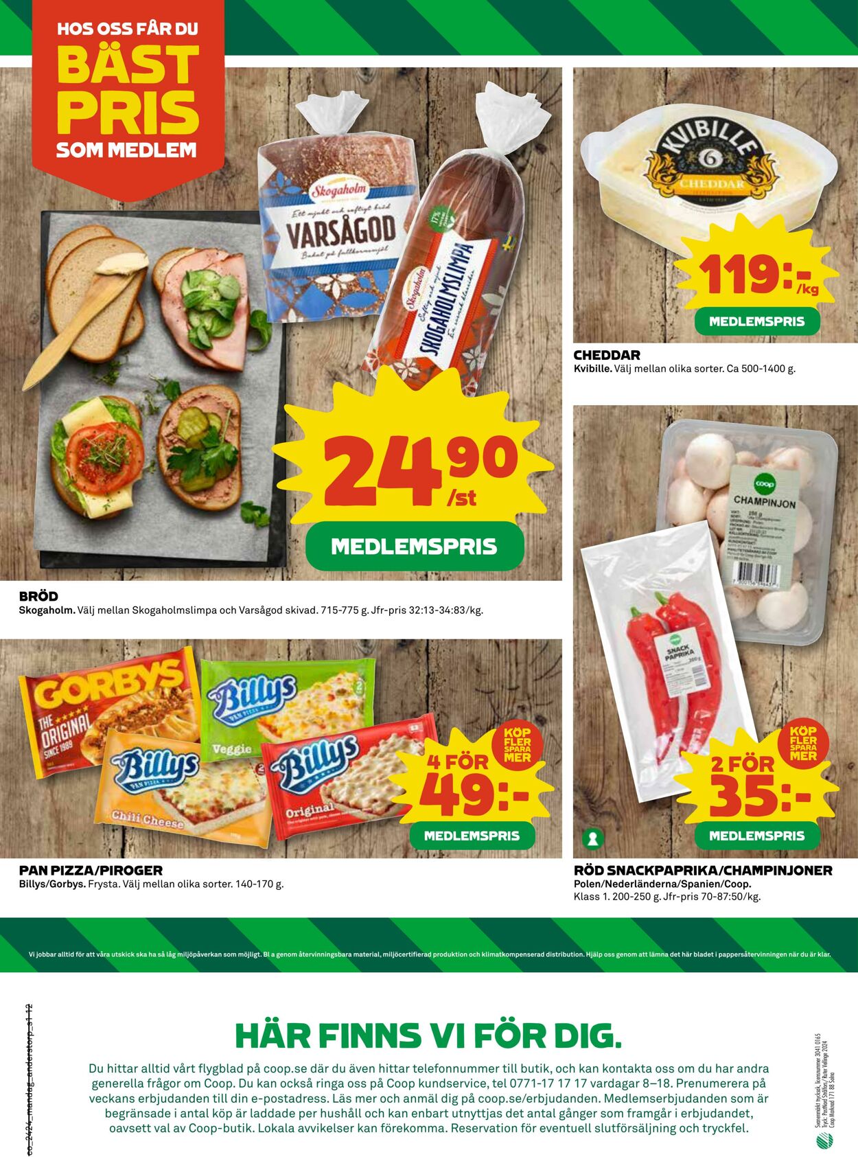 Erbjudanden Coop 10.06.2024 - 16.06.2024