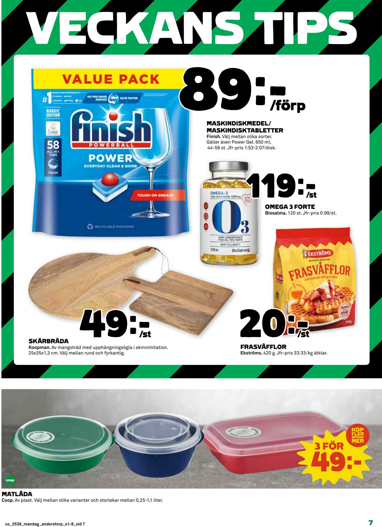 Erbjudanden Coop 22.09.2025 - 28.09.2025