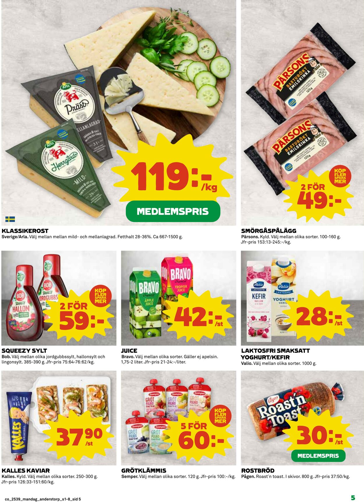 Erbjudanden Coop 22.09.2025 - 28.09.2025