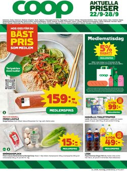 Erbjudanden Coop 22.09.2025 - 28.09.2025