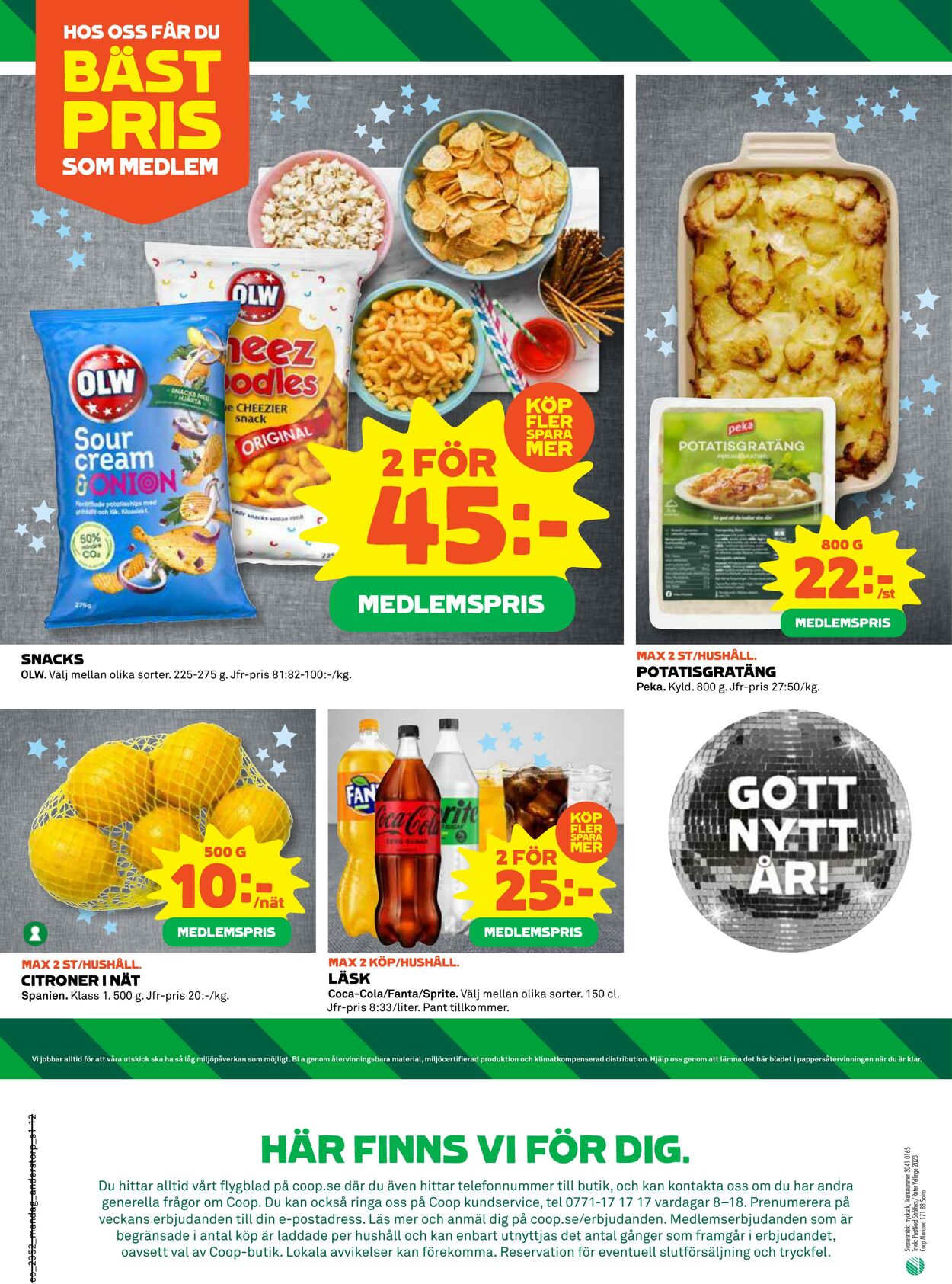 Erbjudanden Coop 01.01.2024 - 07.01.2024