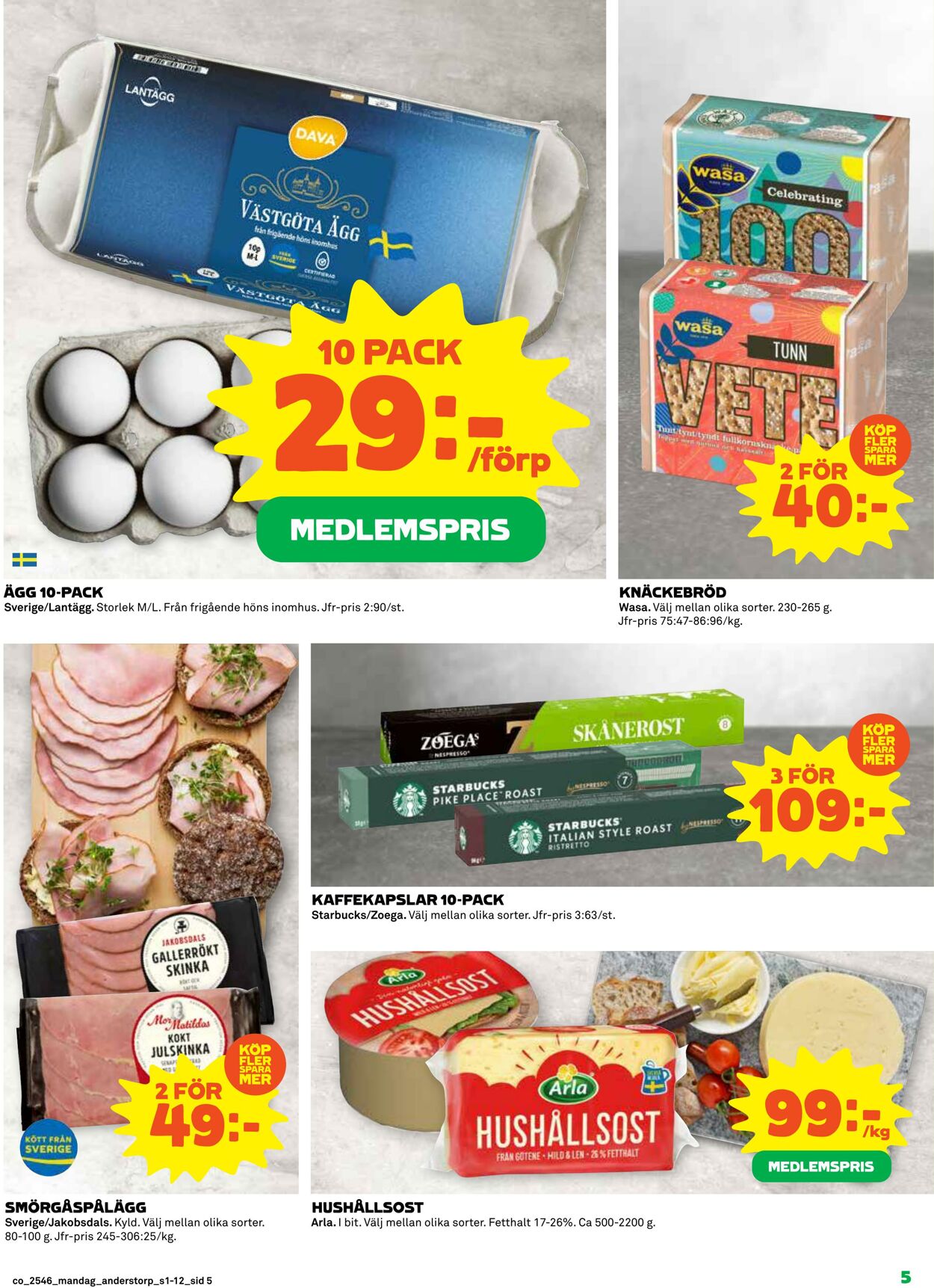 Erbjudanden Coop 10.11.2025 - 16.11.2025