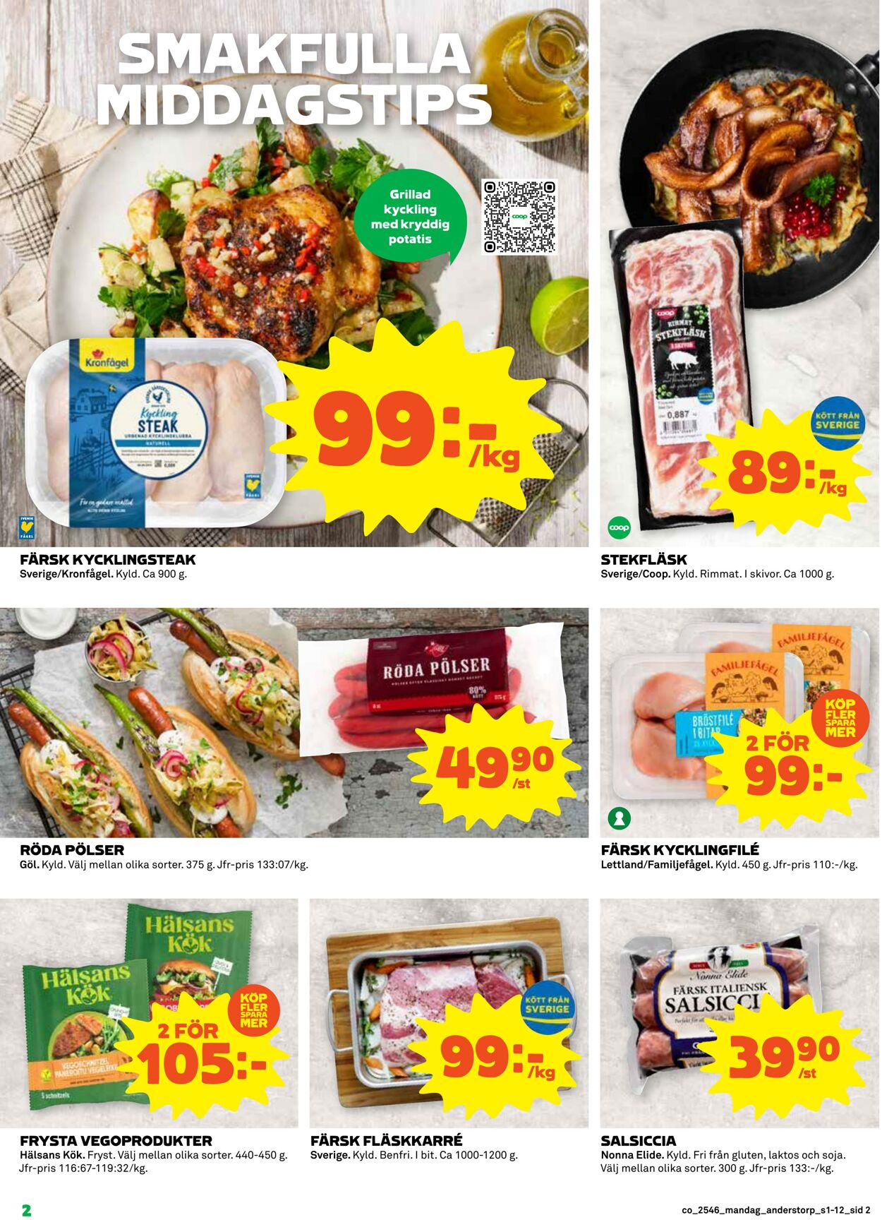 Erbjudanden Coop 10.11.2025 - 16.11.2025