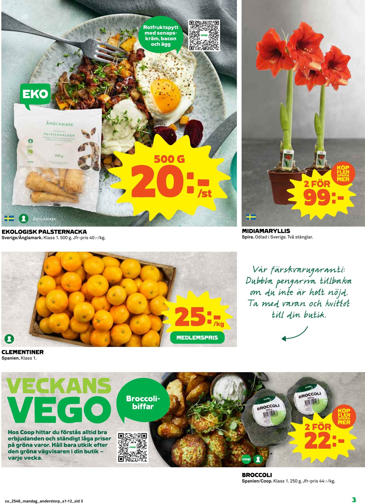 Erbjudanden Coop 10.11.2025 - 16.11.2025