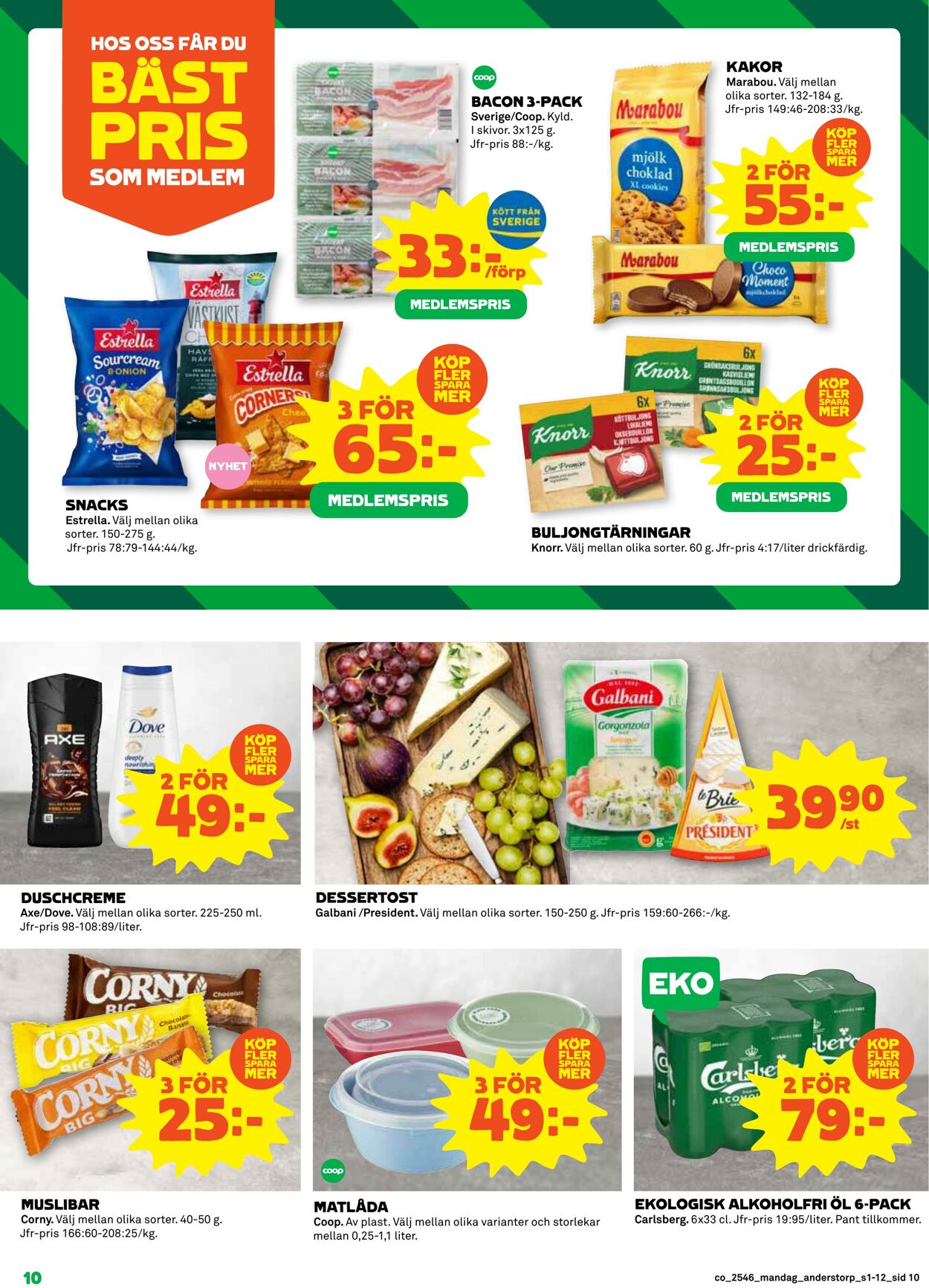 Erbjudanden Coop 10.11.2025 - 16.11.2025