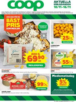 Erbjudanden Coop 10.11.2025 - 16.11.2025