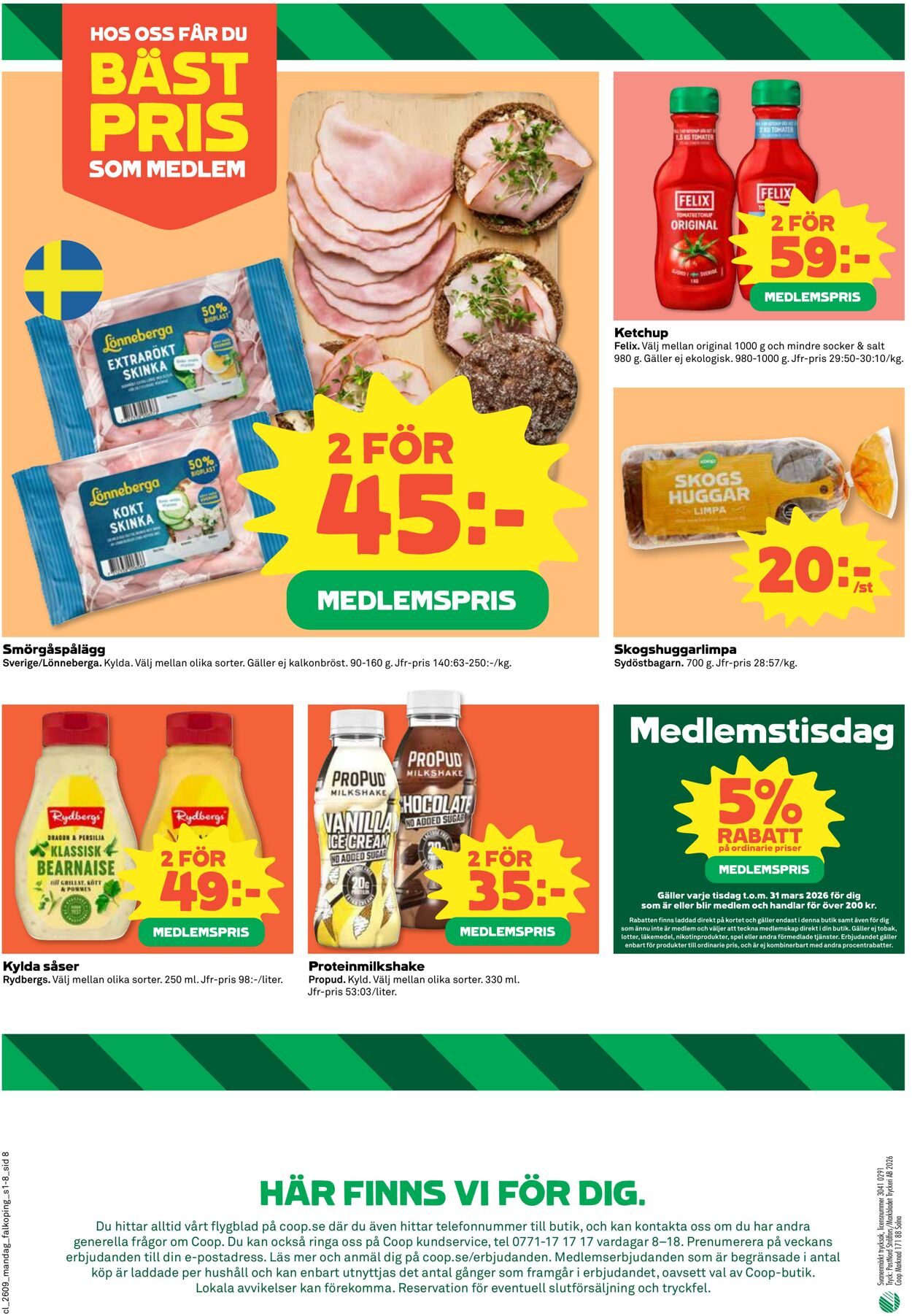 Erbjudanden Coop 23.02.2026 - 01.03.2026