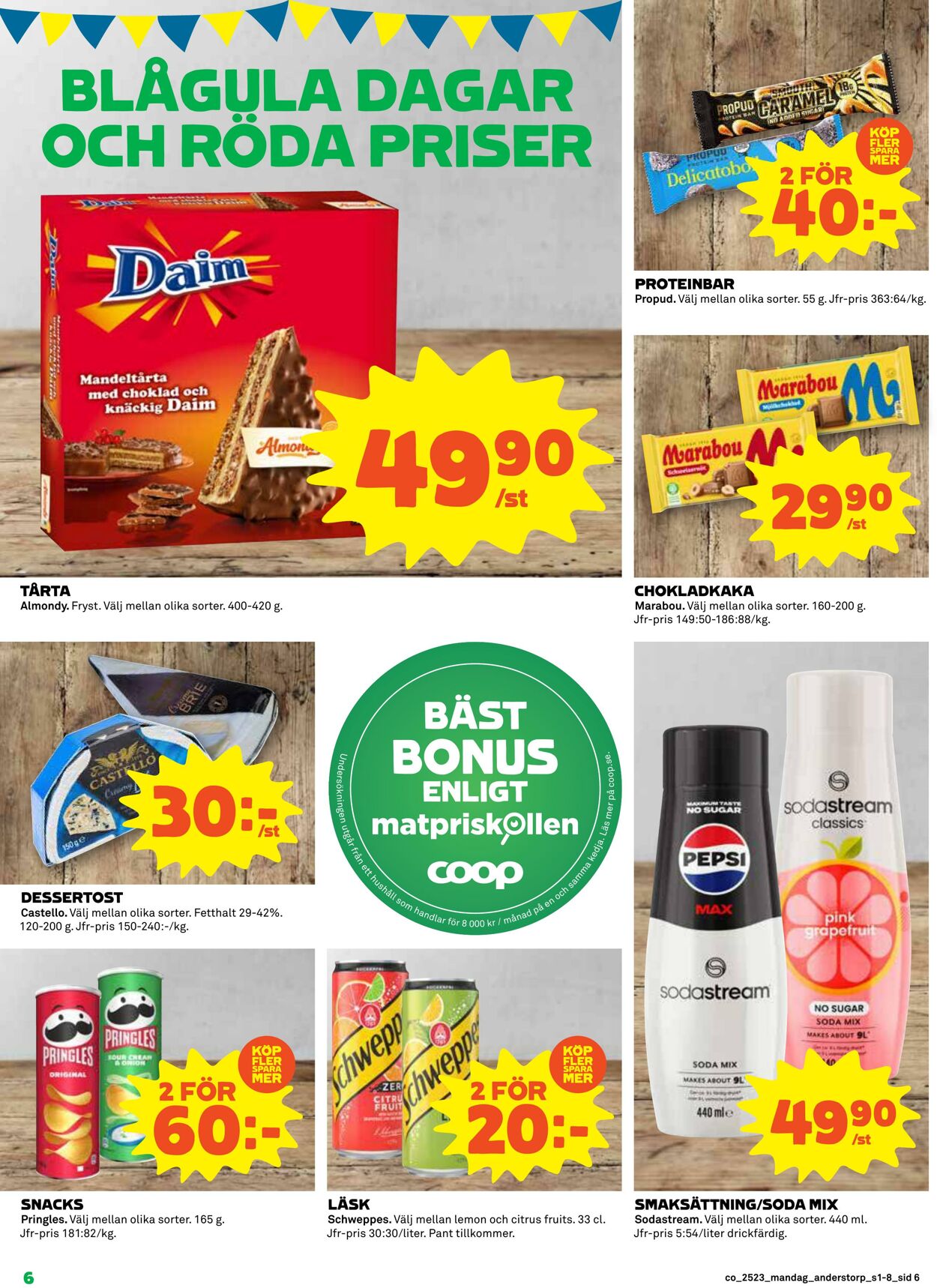 Erbjudanden Coop 02.06.2025 - 08.06.2025