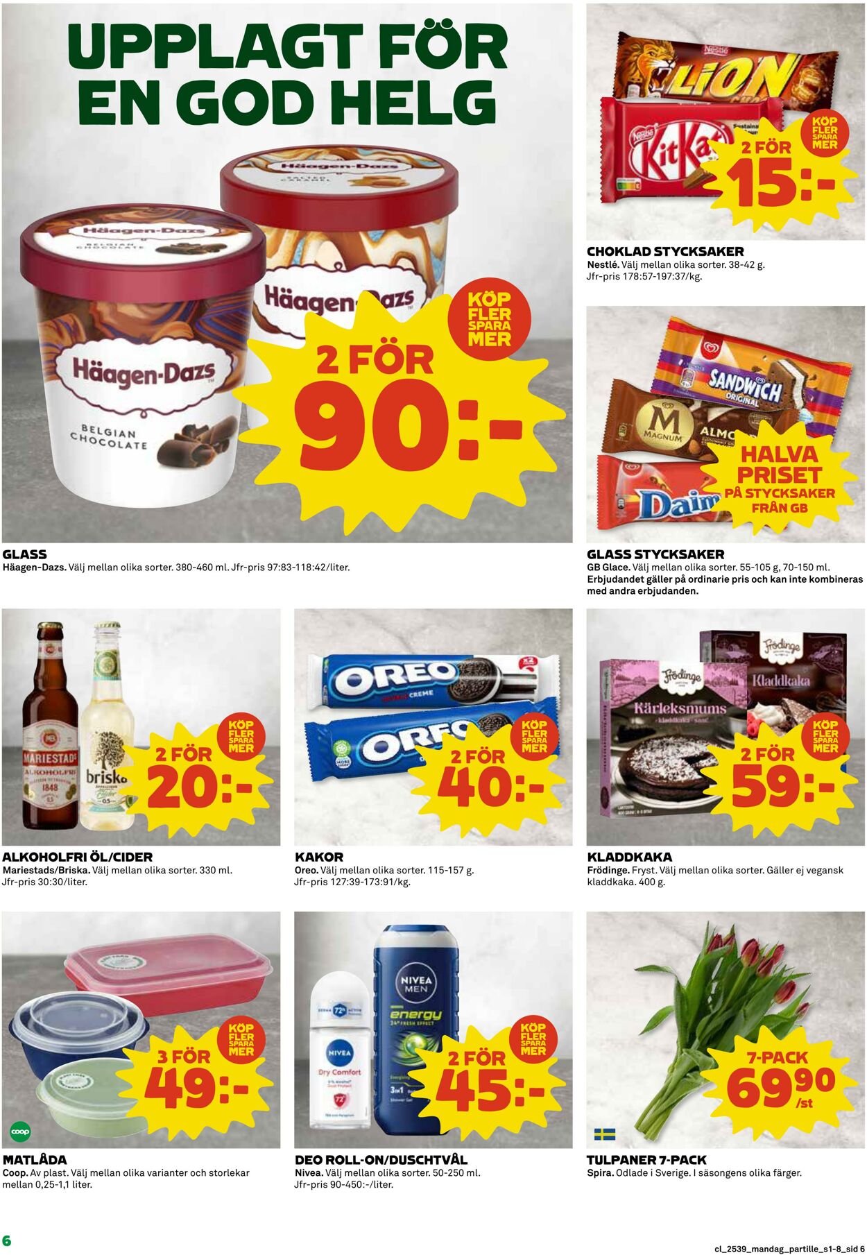 Erbjudanden Coop 22.09.2025 - 28.09.2025