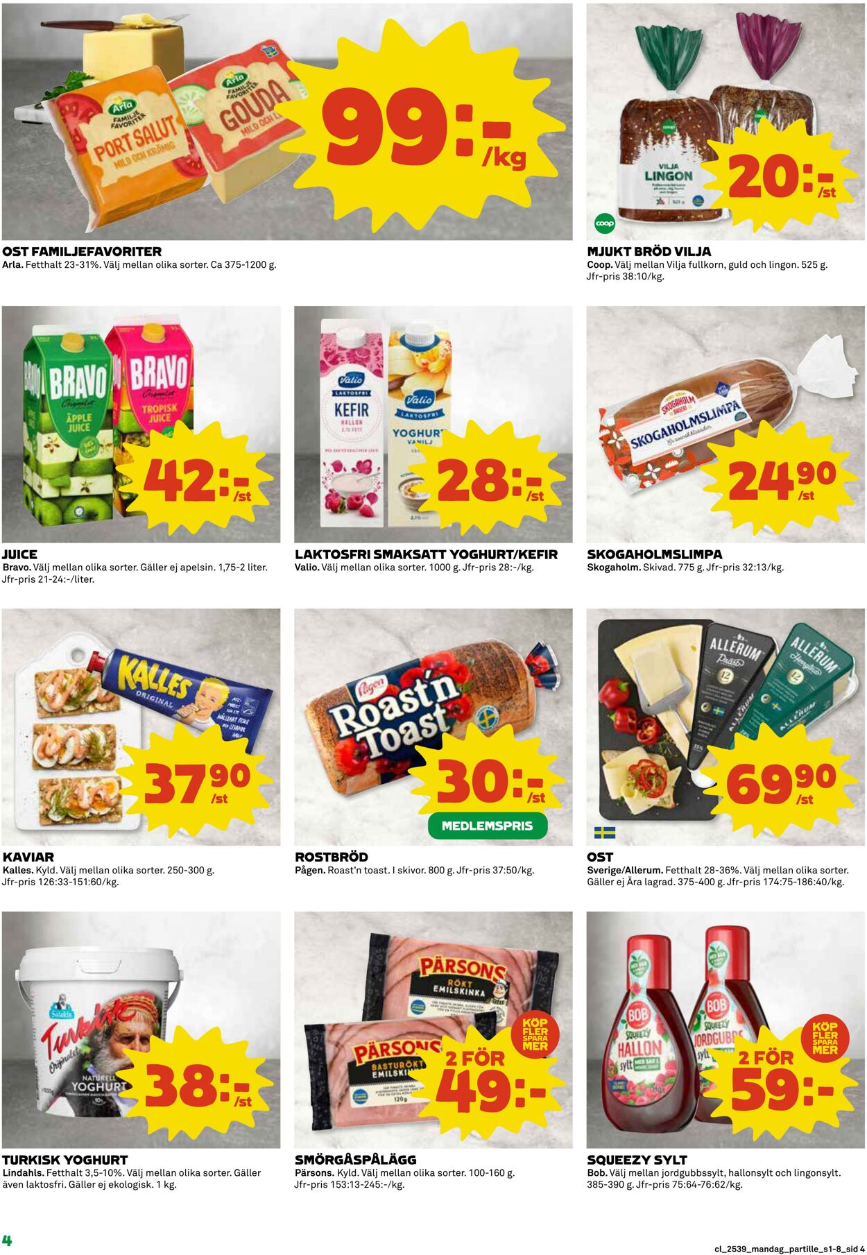 Erbjudanden Coop 22.09.2025 - 28.09.2025