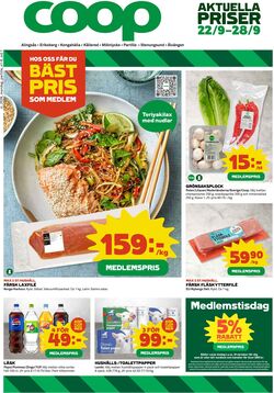 Erbjudanden Coop 22.09.2025 - 28.09.2025