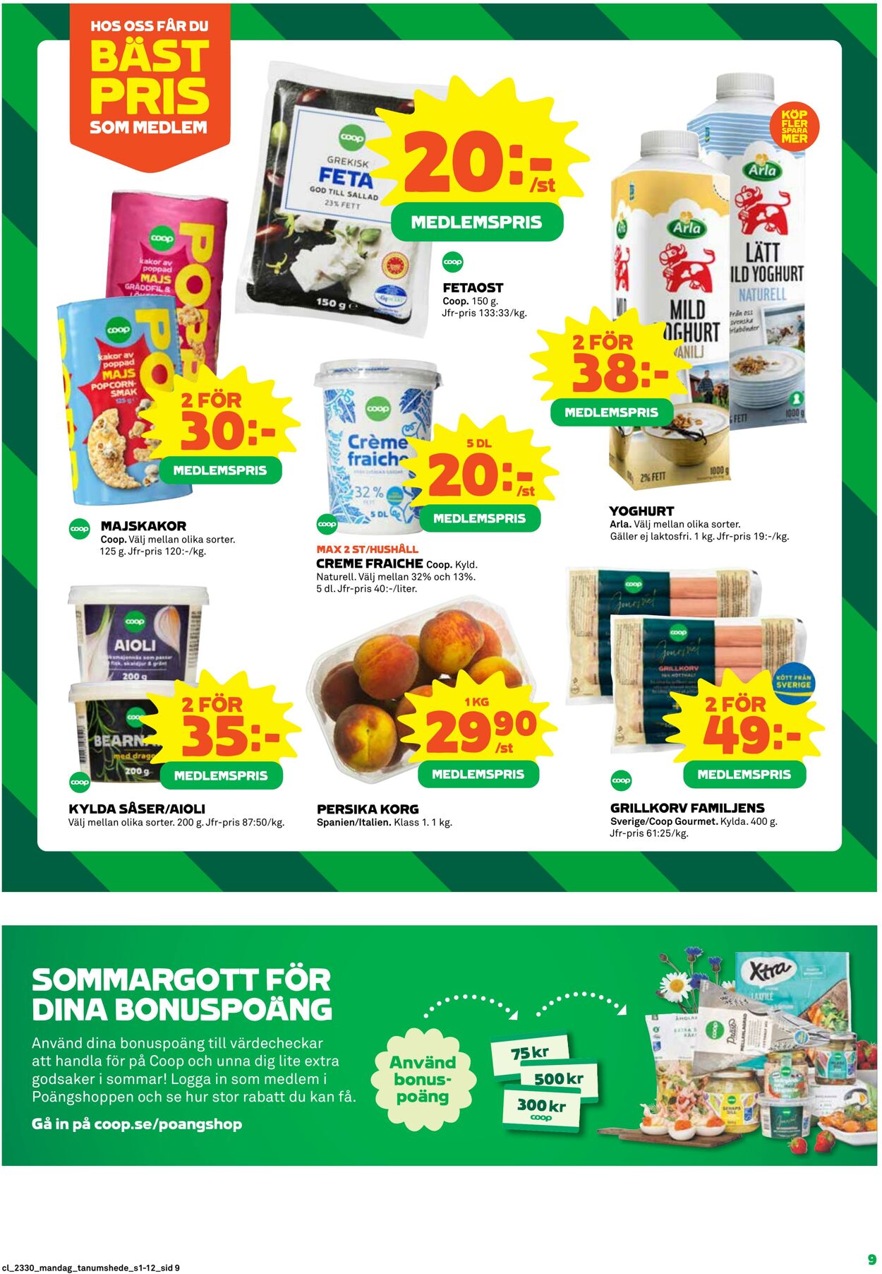 Erbjudanden Coop 24.07.2023 - 30.07.2023