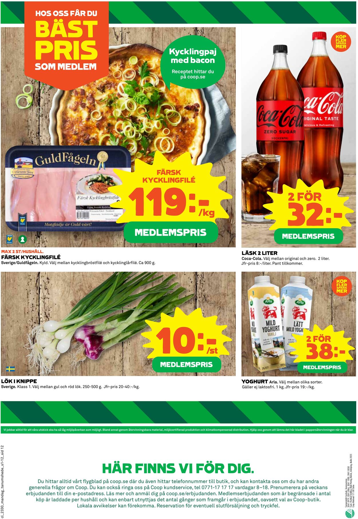 Erbjudanden Coop 24.07.2023 - 30.07.2023