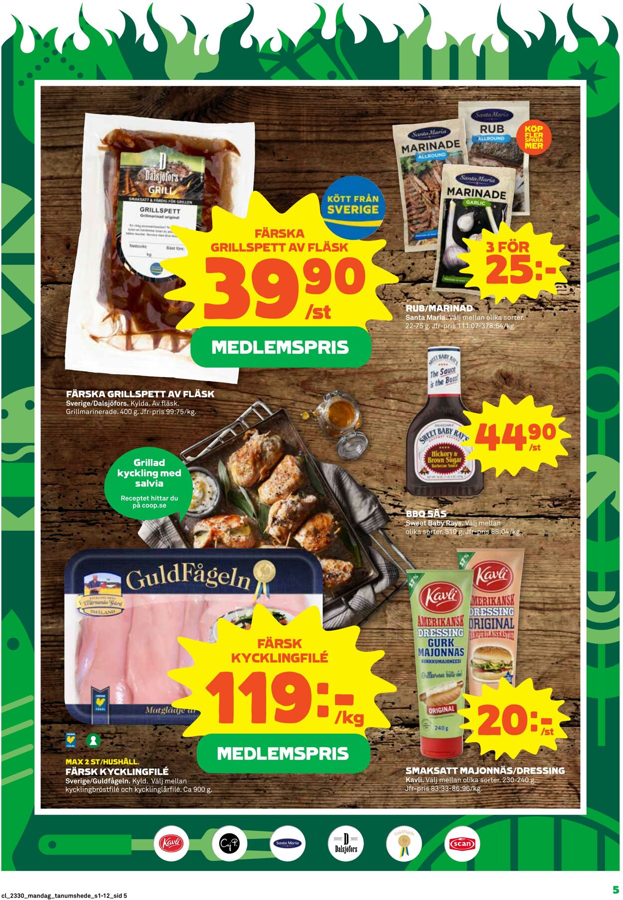 Erbjudanden Coop 24.07.2023 - 30.07.2023