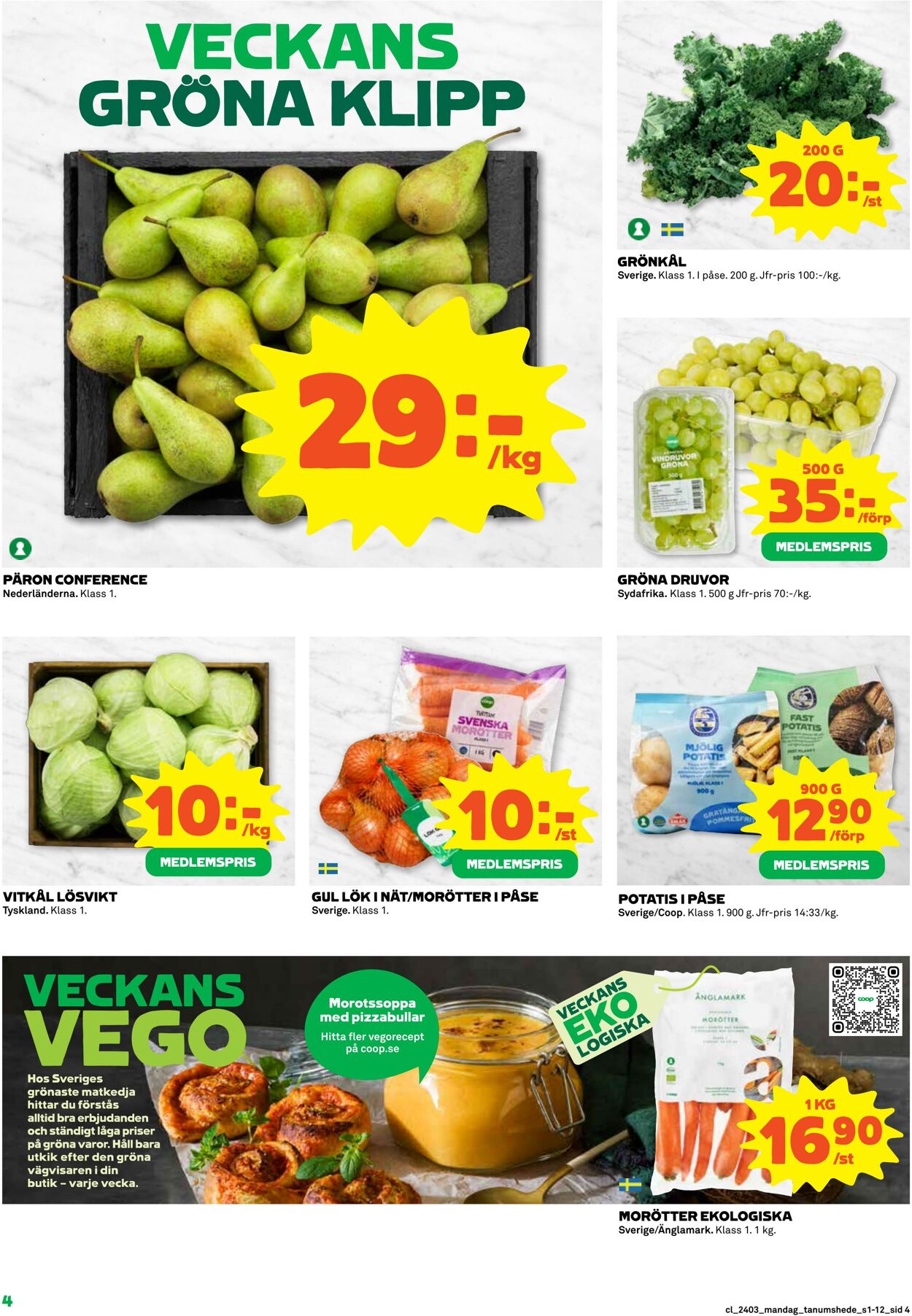 Erbjudanden Coop 15.01.2024 - 21.01.2024