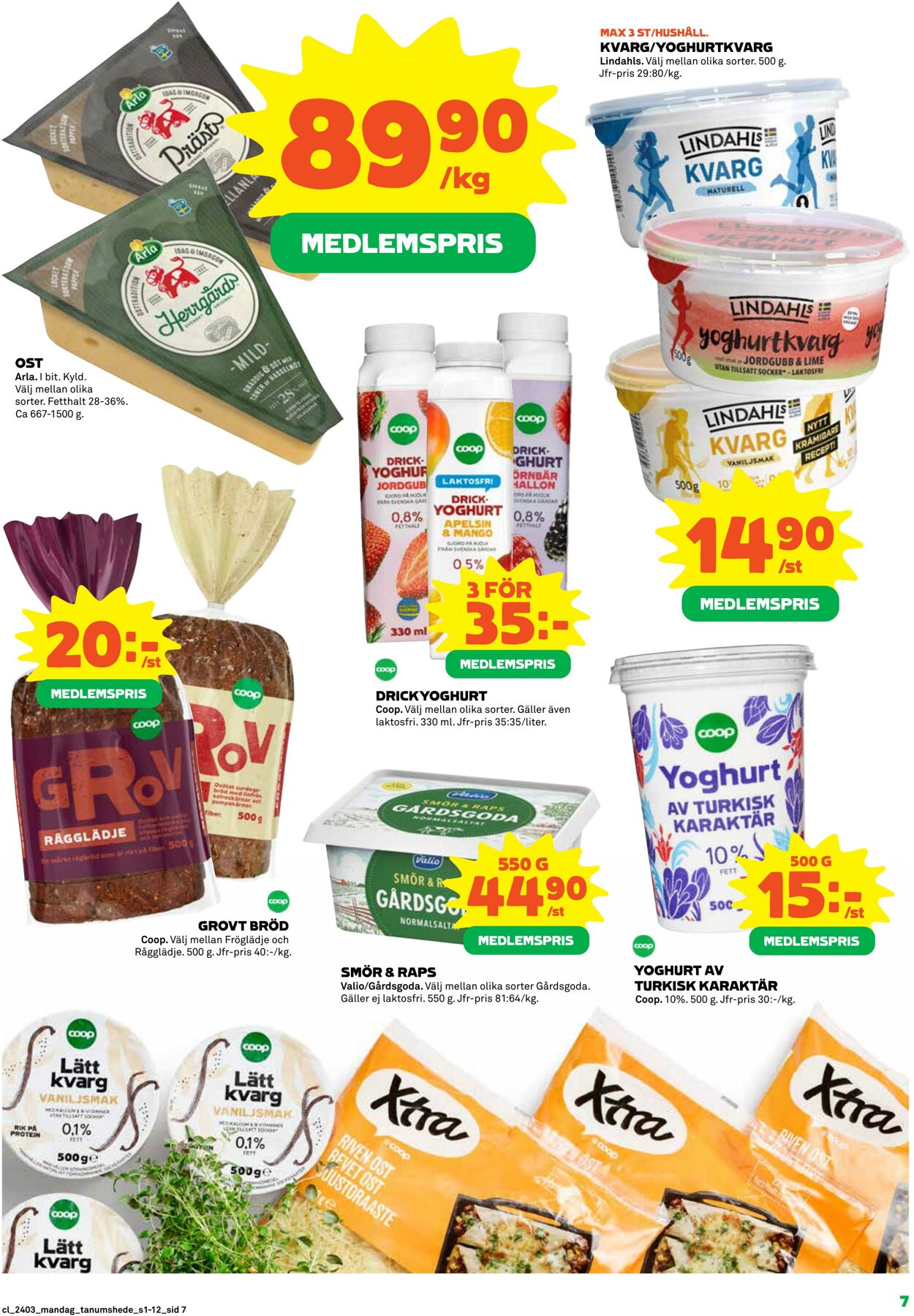 Erbjudanden Coop 15.01.2024 - 21.01.2024