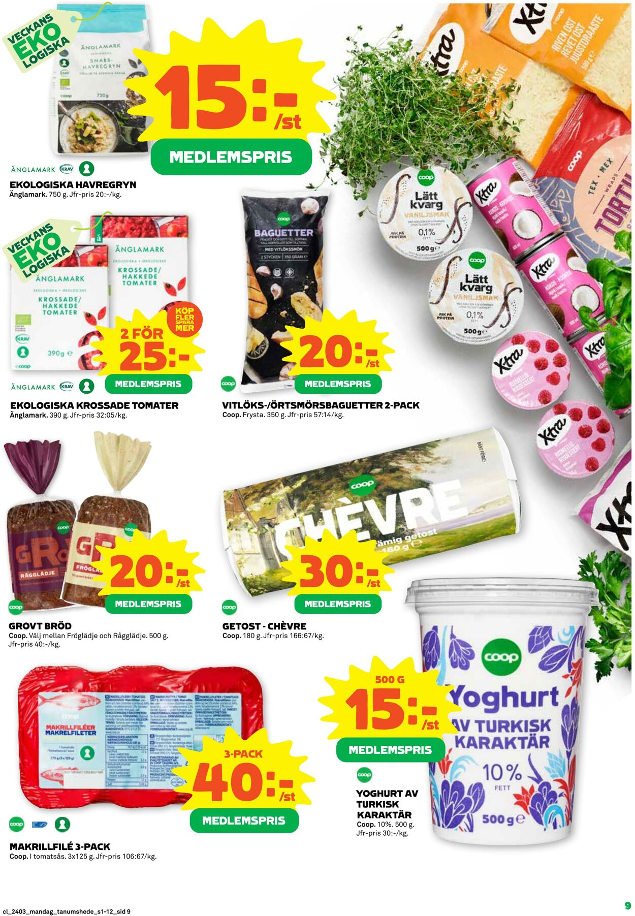 Erbjudanden Coop 15.01.2024 - 21.01.2024