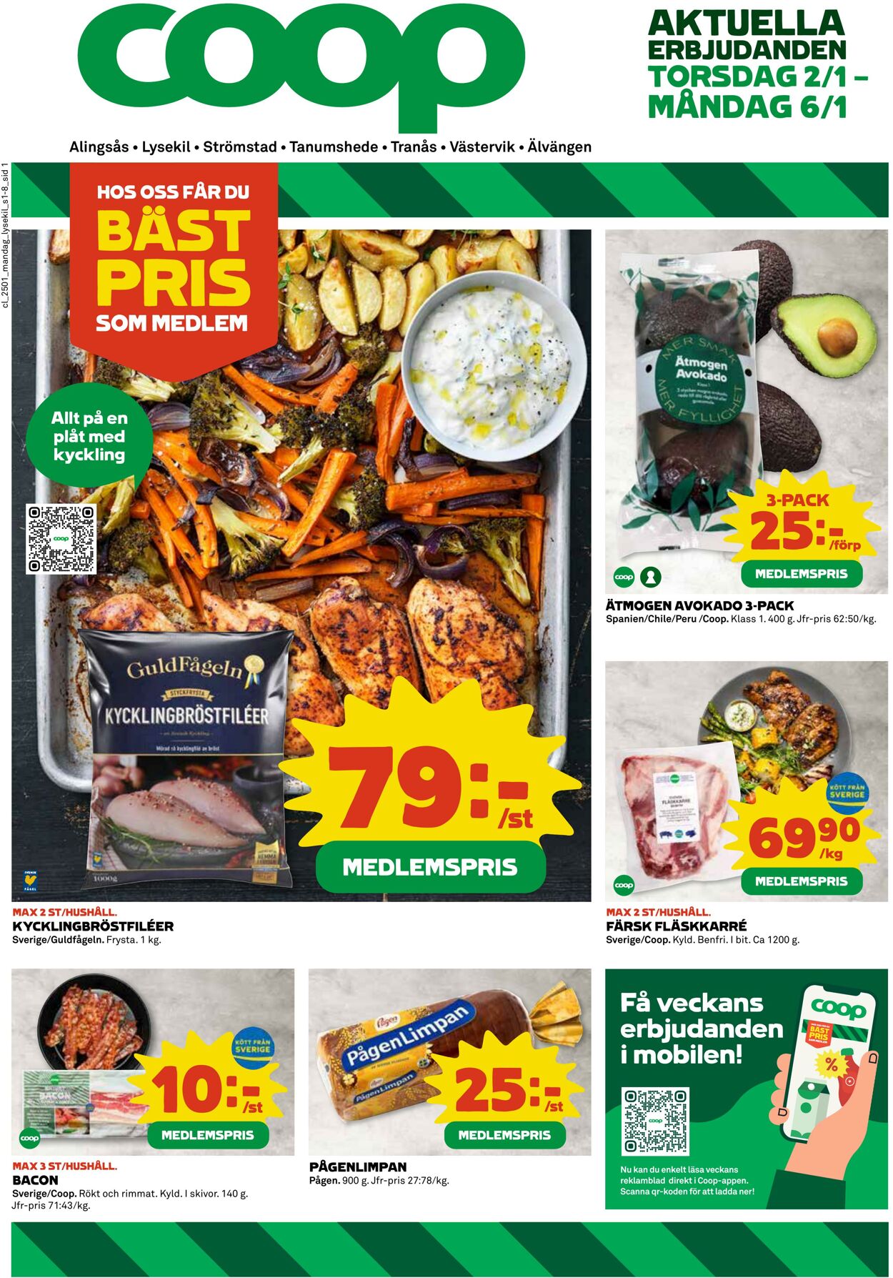 Erbjudanden Coop 06.01.2025 - 12.01.2025