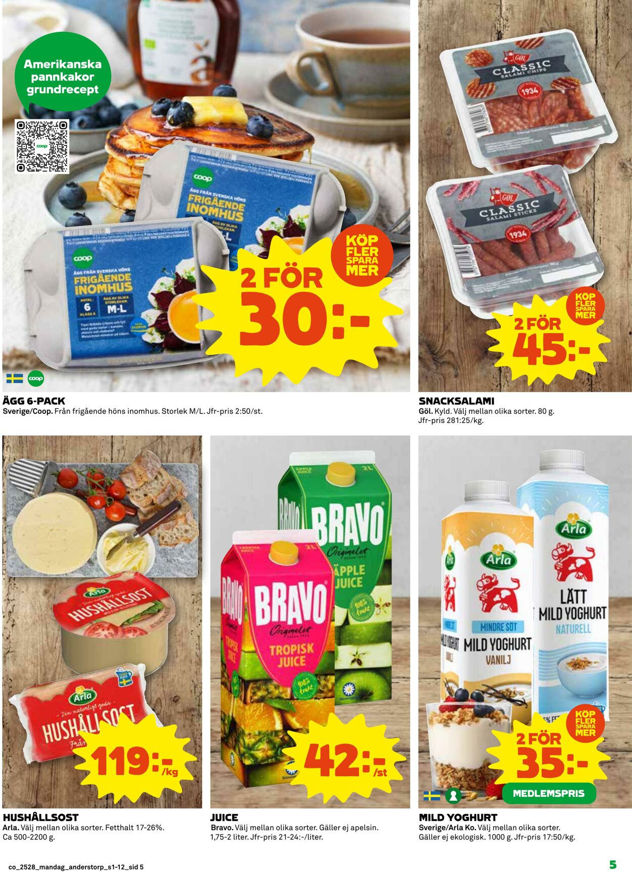 Erbjudanden Coop 07.07.2025 - 13.07.2025