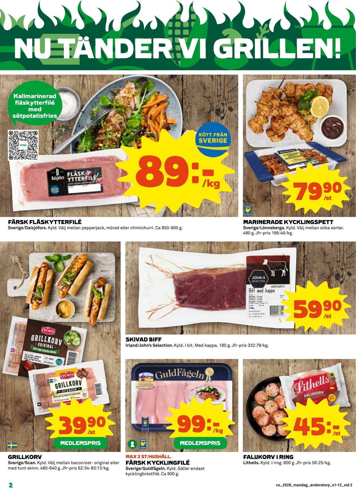 Erbjudanden Coop 07.07.2025 - 13.07.2025